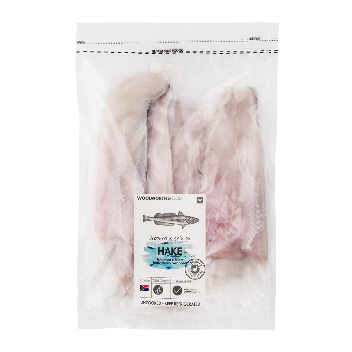 Bulk Fish Fillets Bulk Hake Fillets Avg 1 kg | Woolworths.co.za