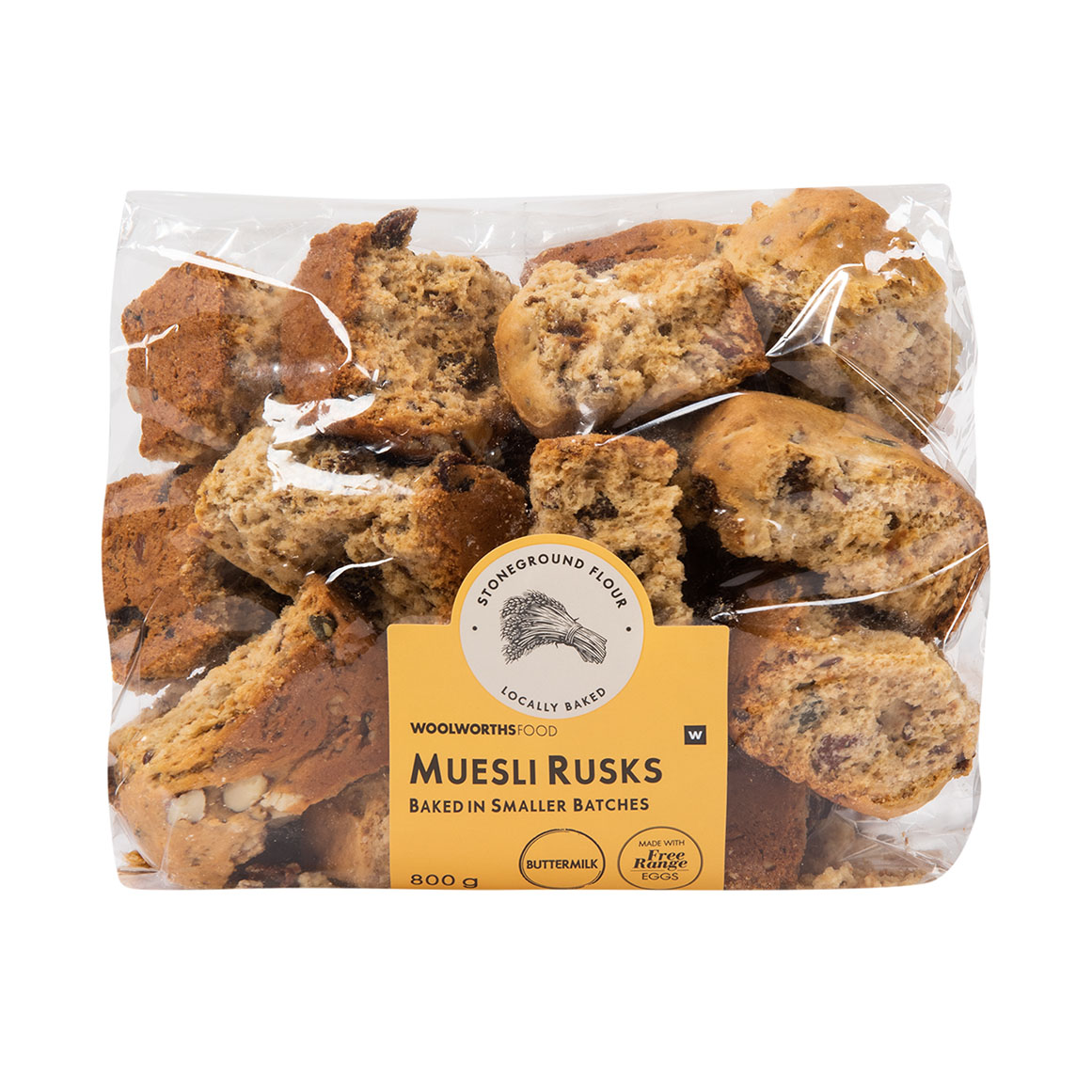 Bulk Homestyle Muesli Rusks 800 g | Woolworths.co.za