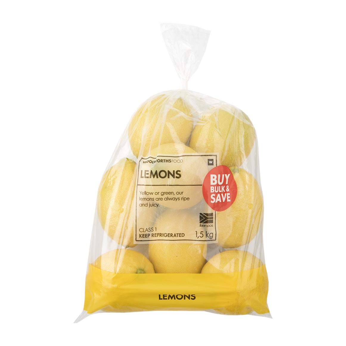 Photo of Bulk Lemons 1.5 kg