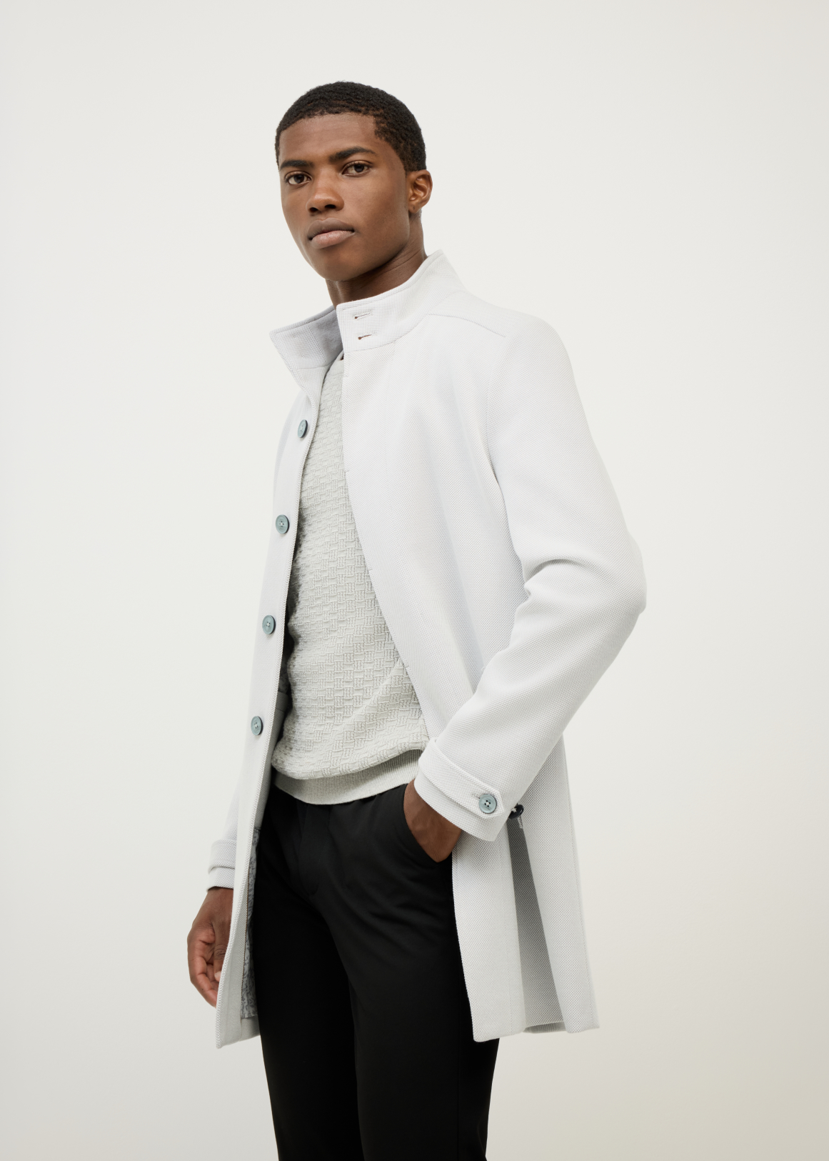 Burrows Funnel Neck Performance Coat