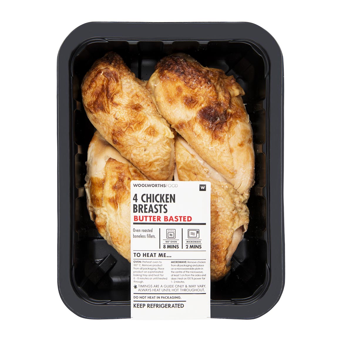 Butter Basted Chicken Breasts Avg 500 g