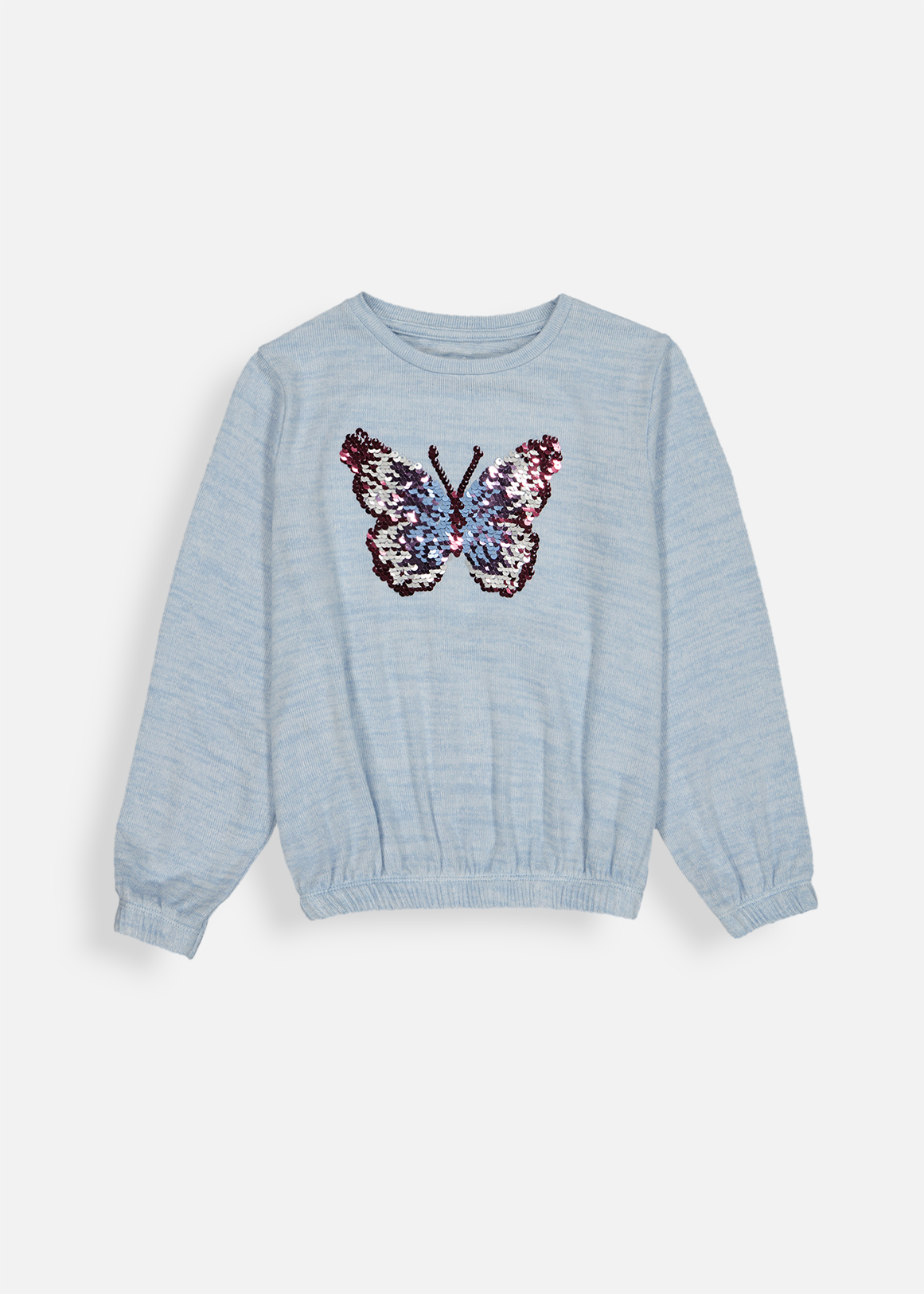 Butterfly Sequin Knit T-shirt | Woolworths.co.za