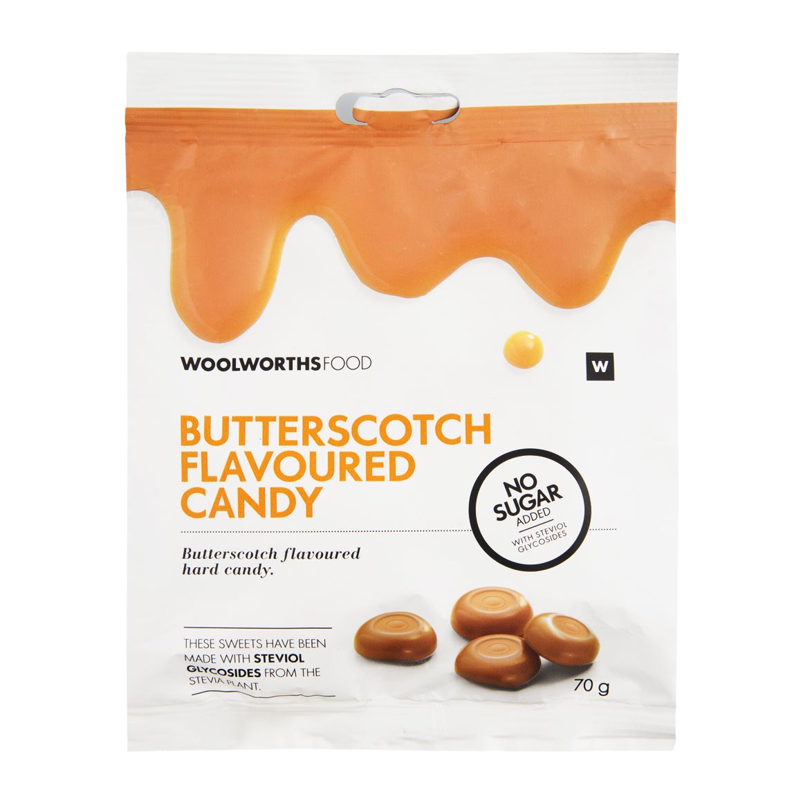 Butterscotch Flavoured Candy 70 g Woolworths.co.za