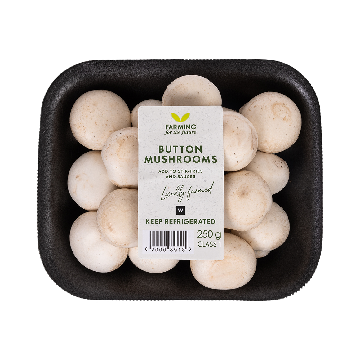 Button Mushrooms 250 g