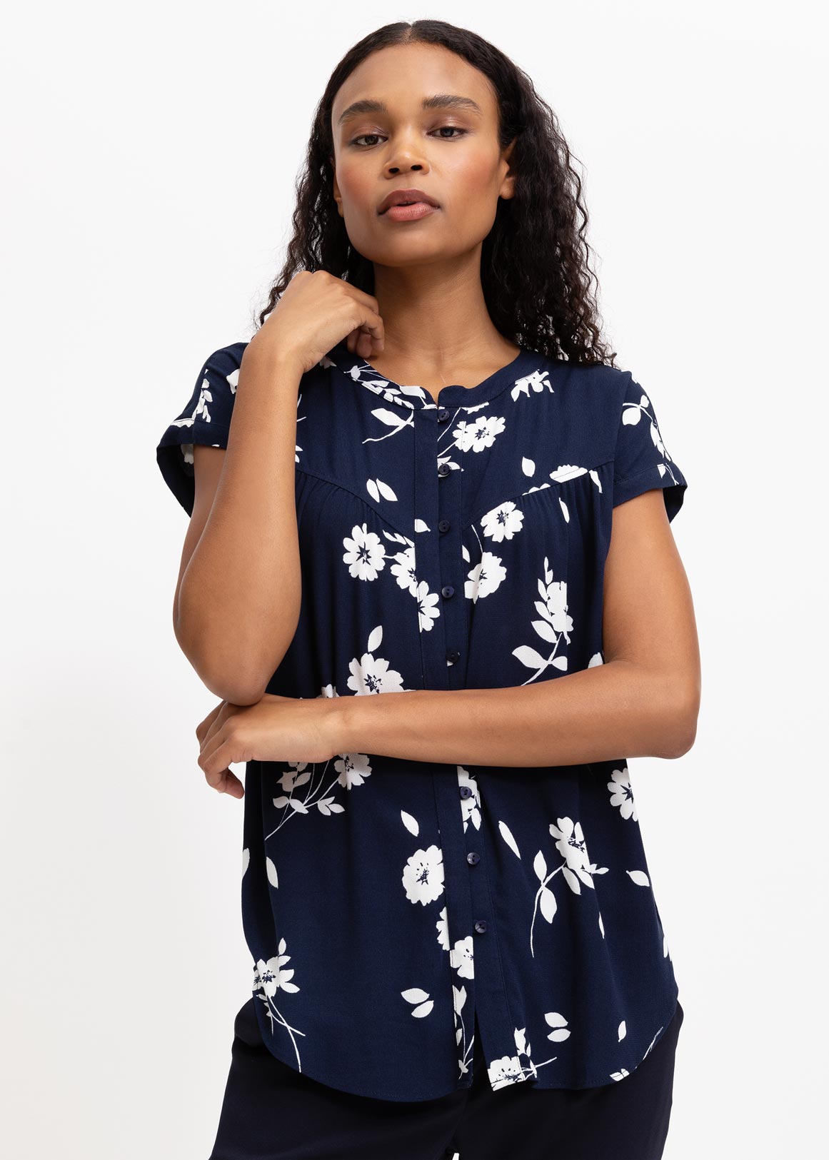 Buttoned Blouse | Woolworths.co.za
