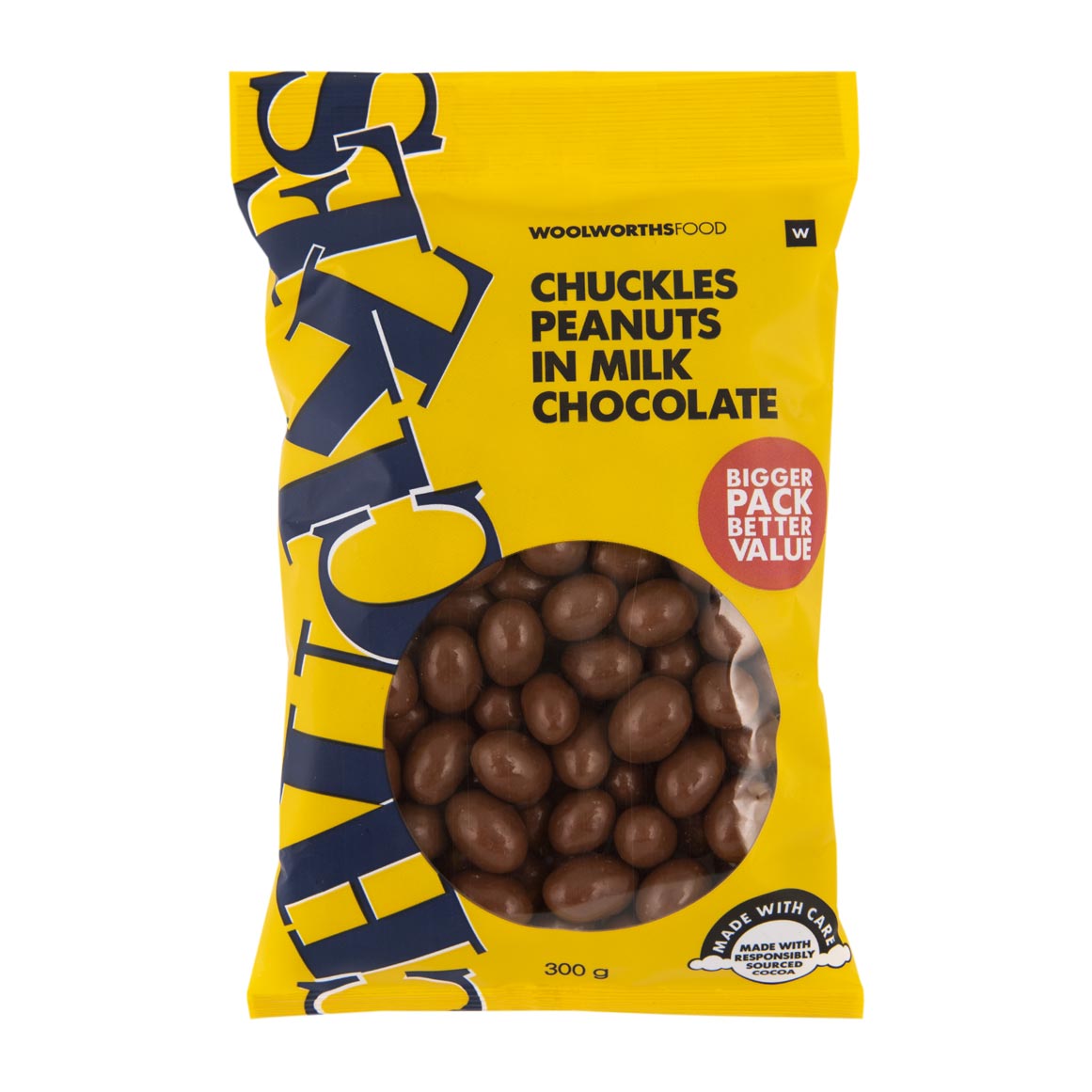 Chuckles® Peanuts In Milk Chocolate Bulk Pack 300 G Za 