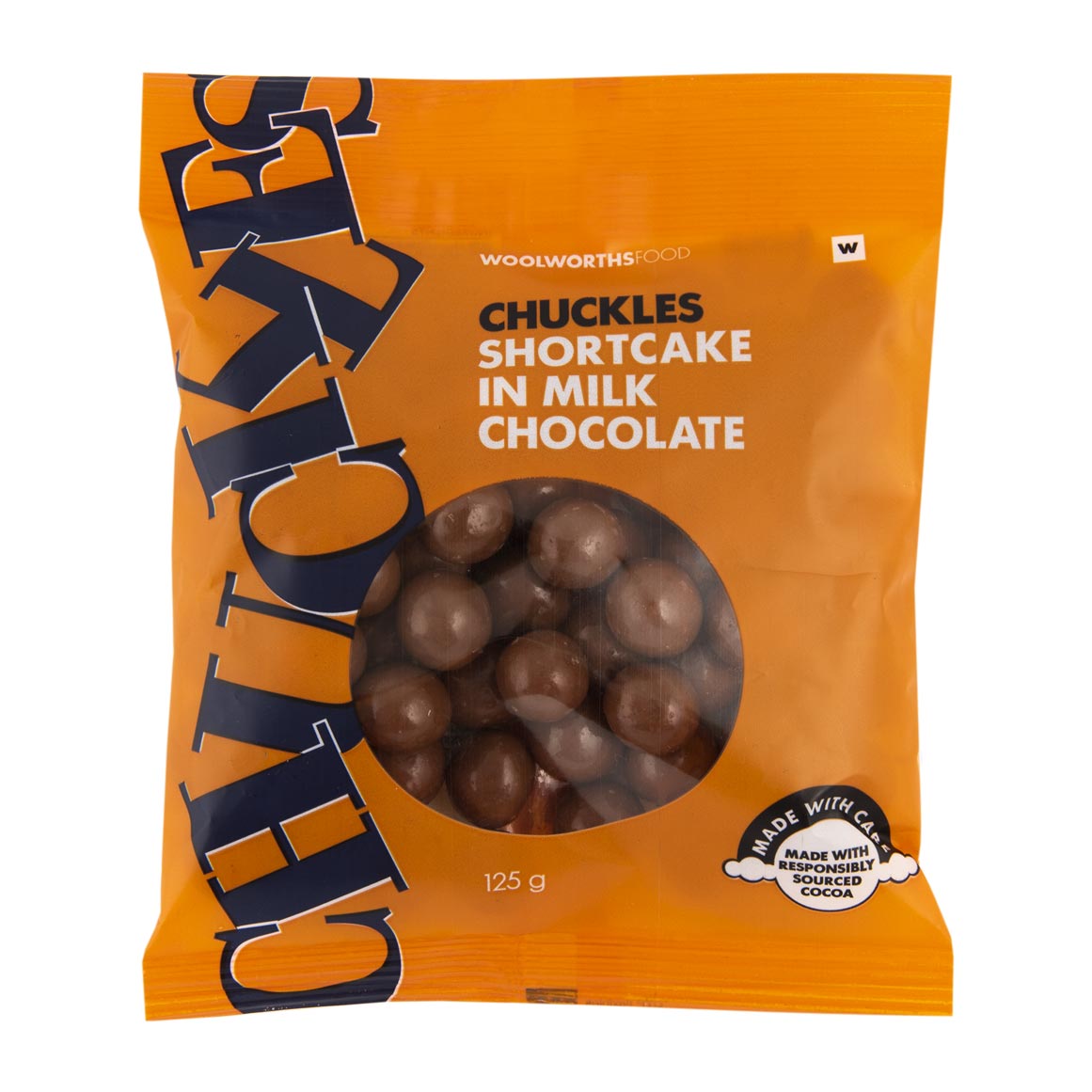 CHUCKLES® Shortcake in Milk Chocolate 125 g | Woolworths.co.za