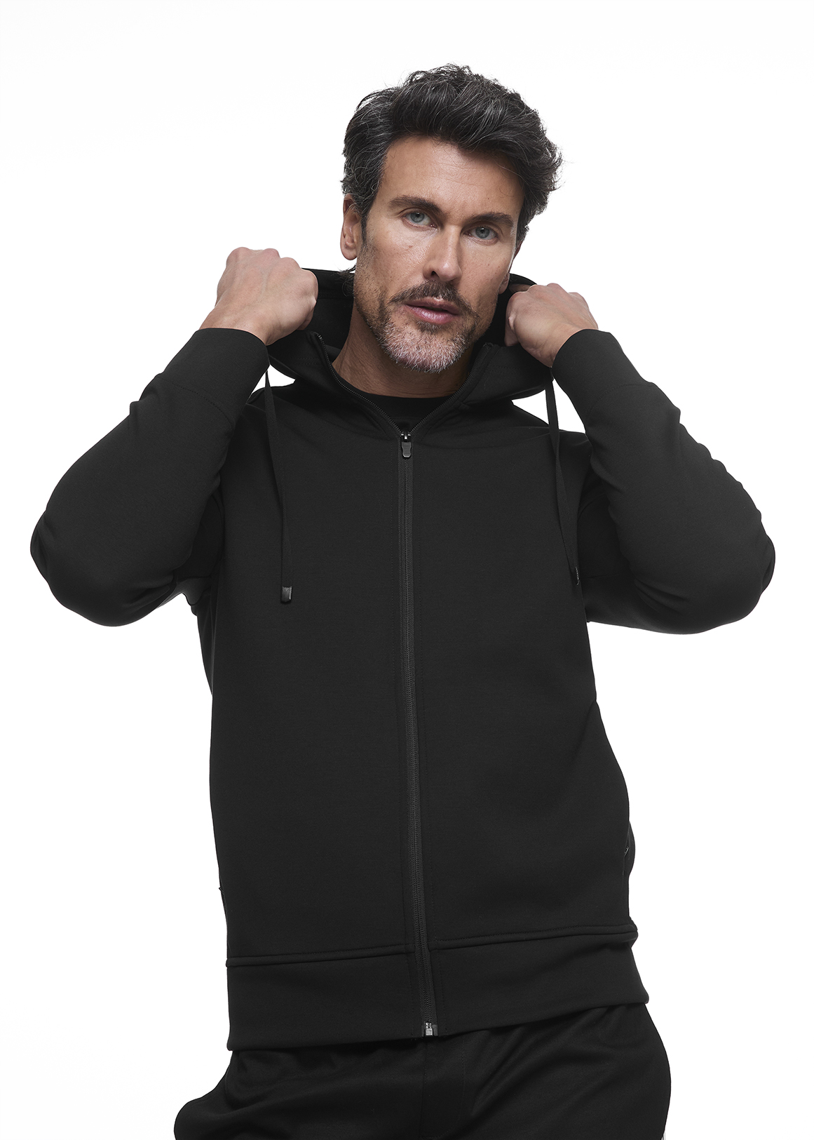 COOLTECH Slim Fit Zip-up Scuba Hoodie
