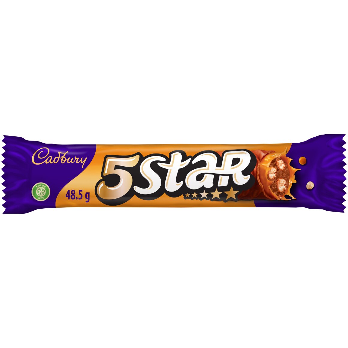 Cadbury 5 Star Milk Chocolate 48.5 g