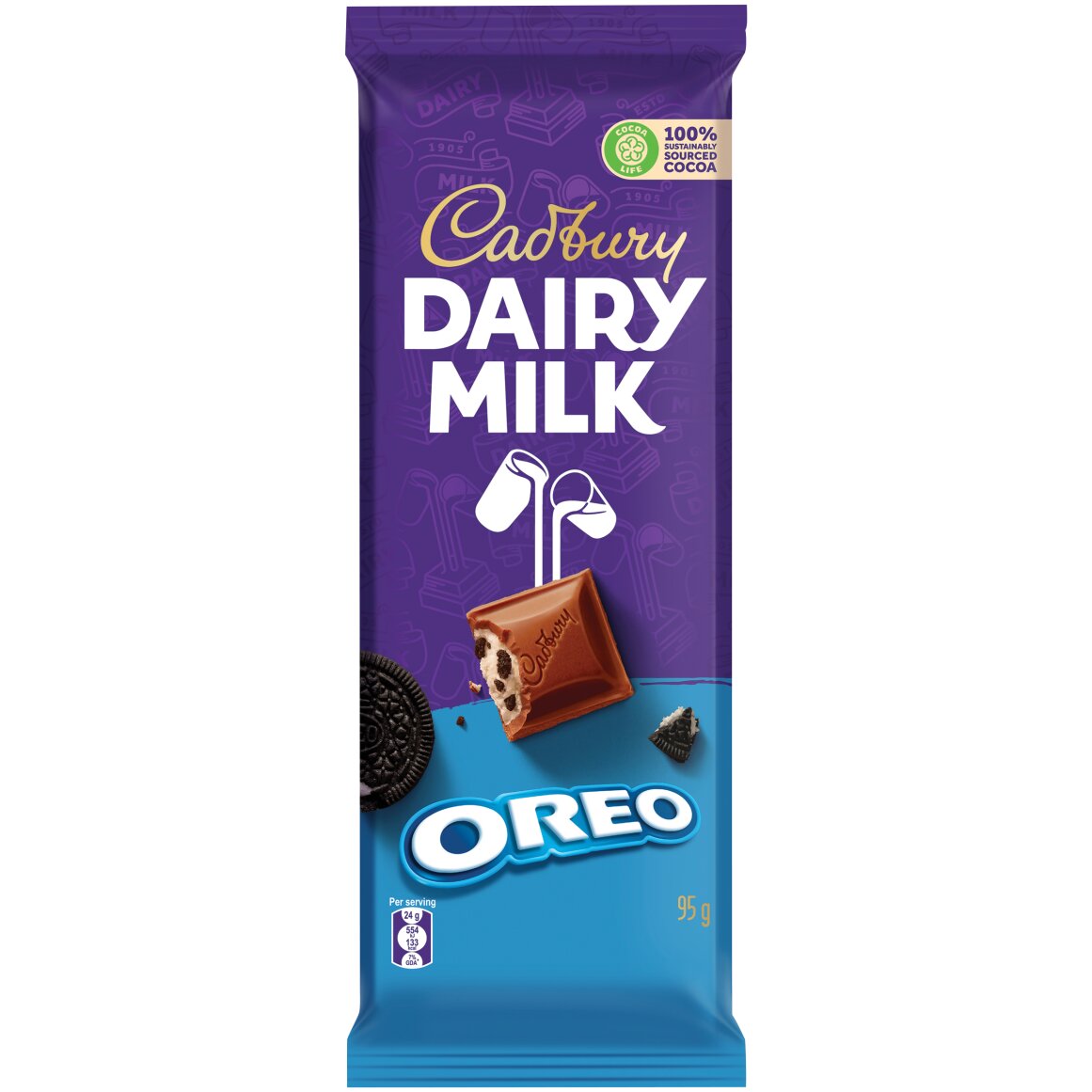 Cadbury Dairy Milk Oreo Chocolate 95 g