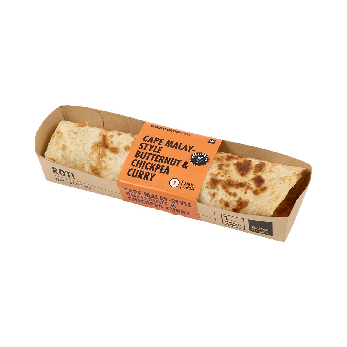 Cape Roti Cape Malay Style Butternut & Chickpea Curry Roti | Woolworths.co.za