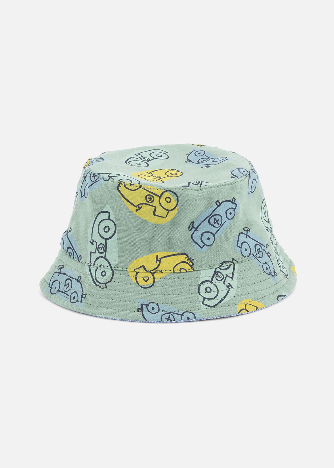 Car Print Cotton Bucket Hat | Woolworths.co.za