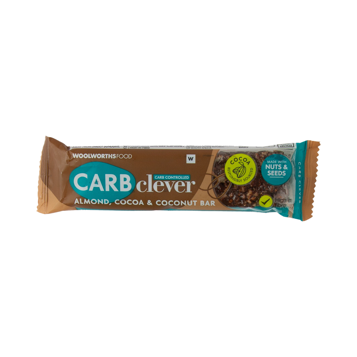 Carb Clever Almond Cocoa And Coconut Bar 45 G Woolworths co za carb-clever-almond-cocoa-and-coconut-bar-45-g-woolworths-co-za