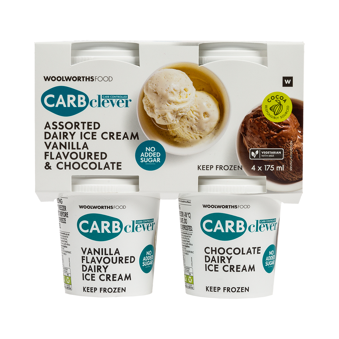 Carb Clever Assorted Dairy Ice Cream 4 X 175 Ml Woolworths co za carb-clever-assorted-dairy-ice-cream-4-x-175-ml-woolworths-co-za