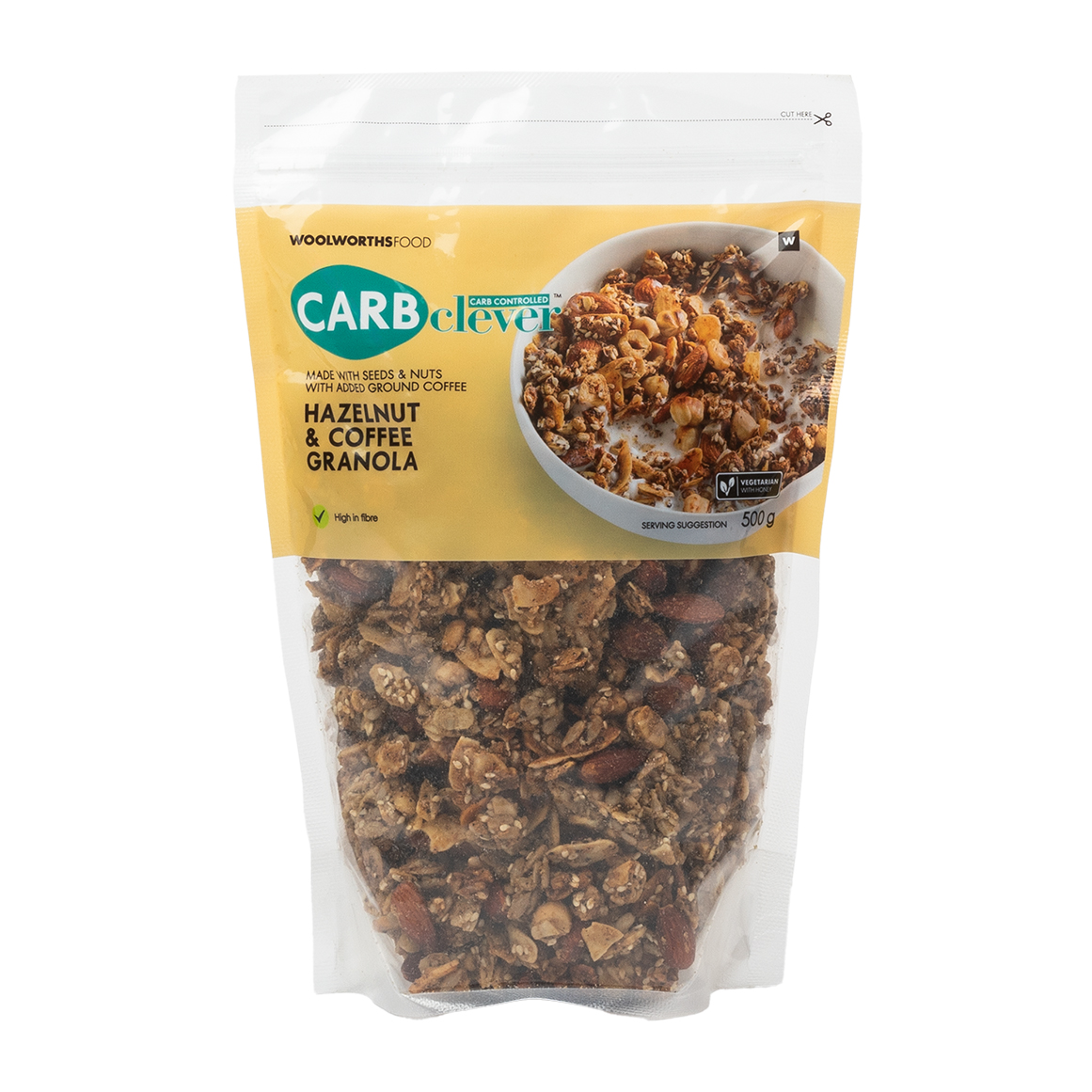 Carb Clever™ Hazelnut and Coffee Granola 500 g