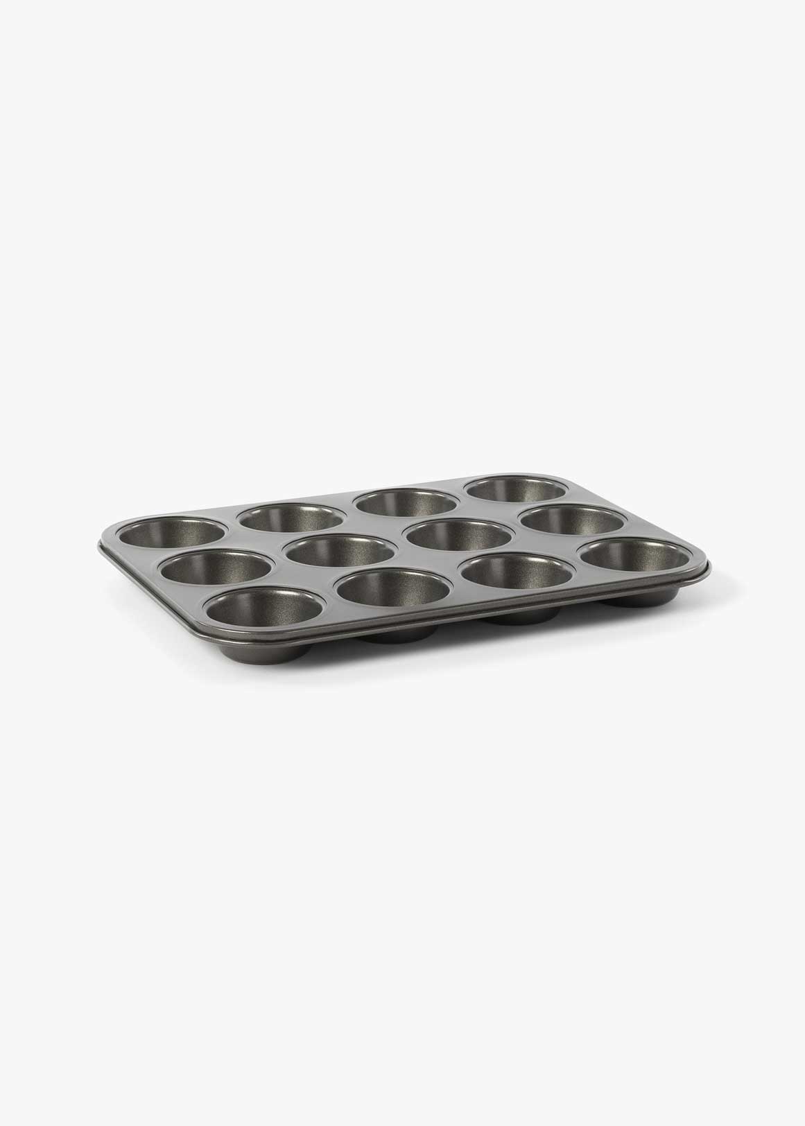 Carbon Steel Textured Muffin Pan 12 Cup