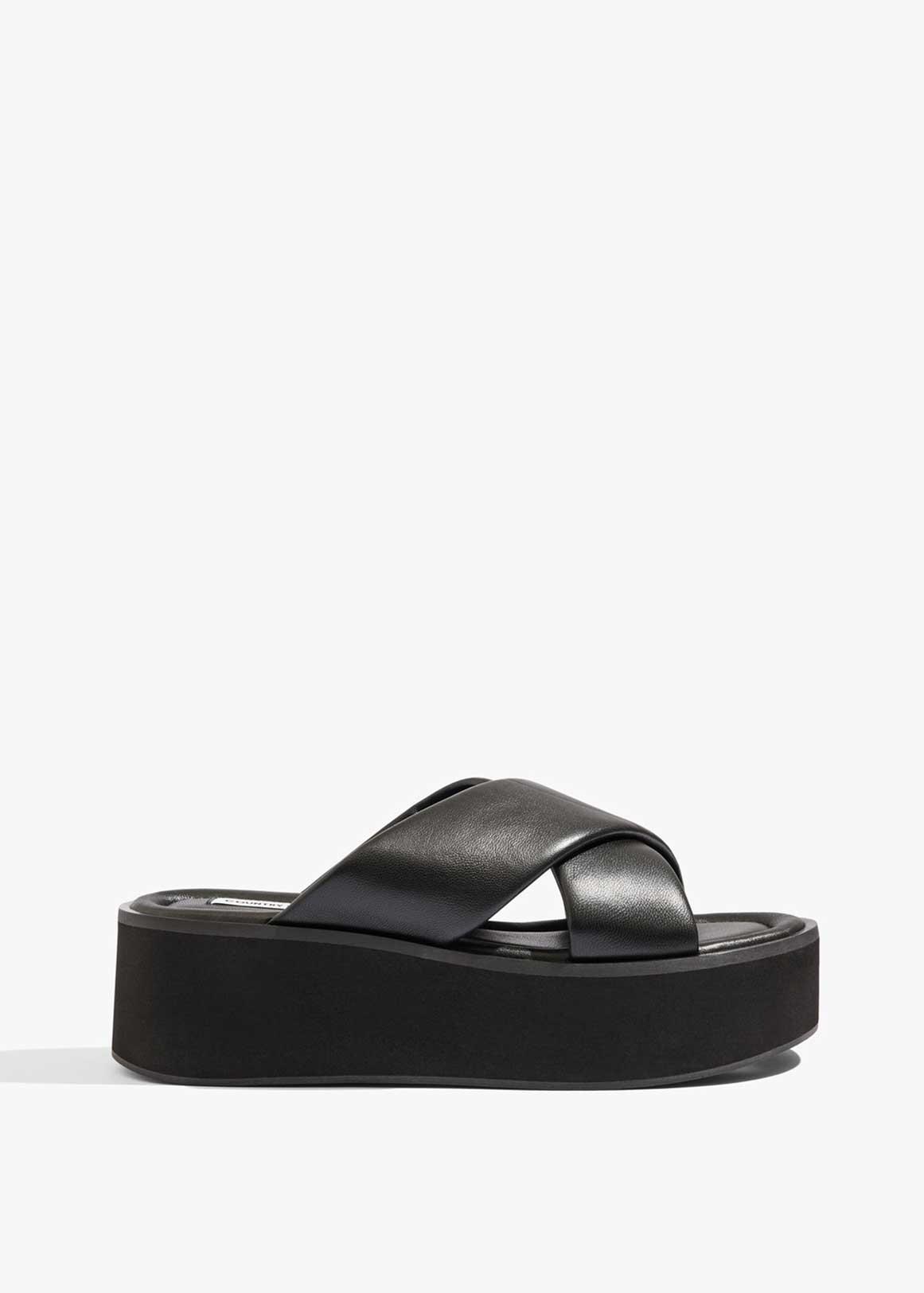 Carrie Leather Flatform
