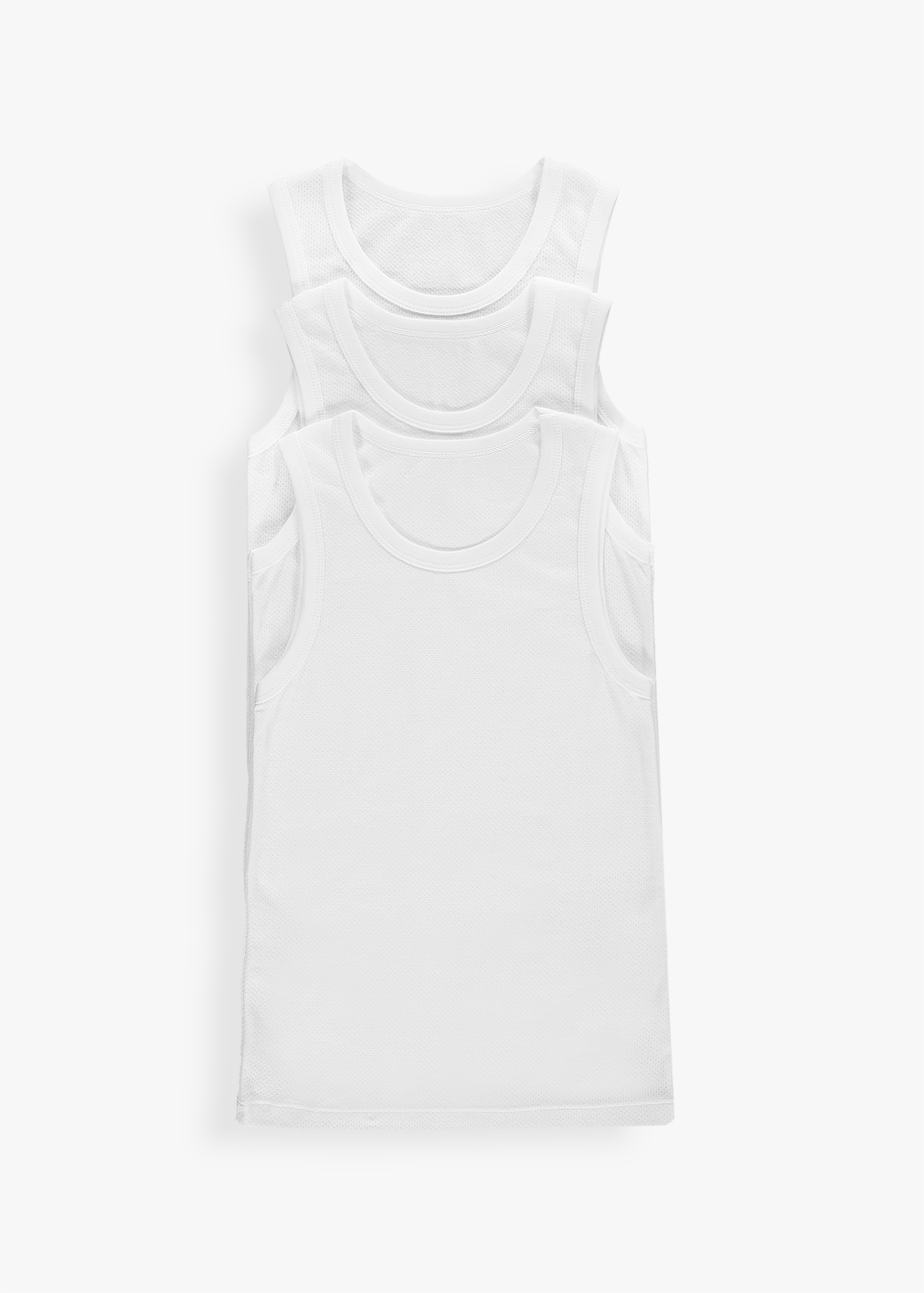 Cellular Cotton Vests 3 Pack