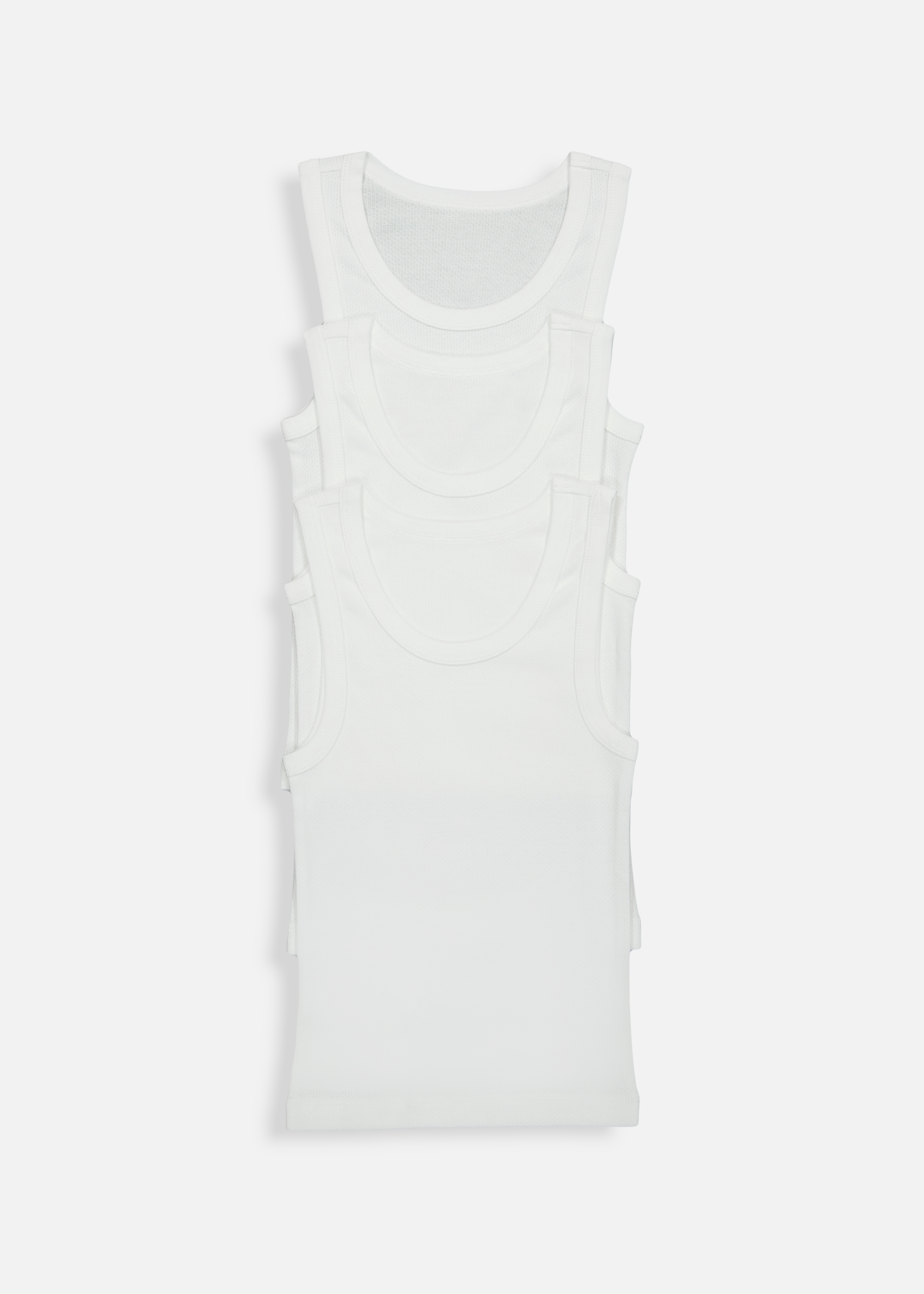 Cellular Cotton Vests 3 Pack
