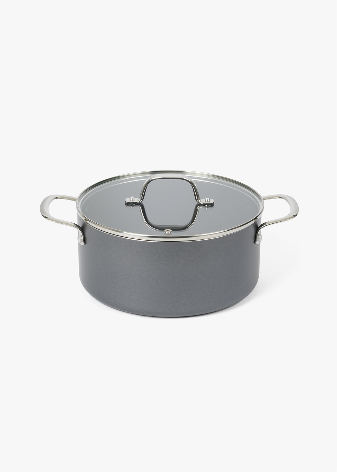 Ceramic Non-Stick Aluminium Casserole Pot 24cm