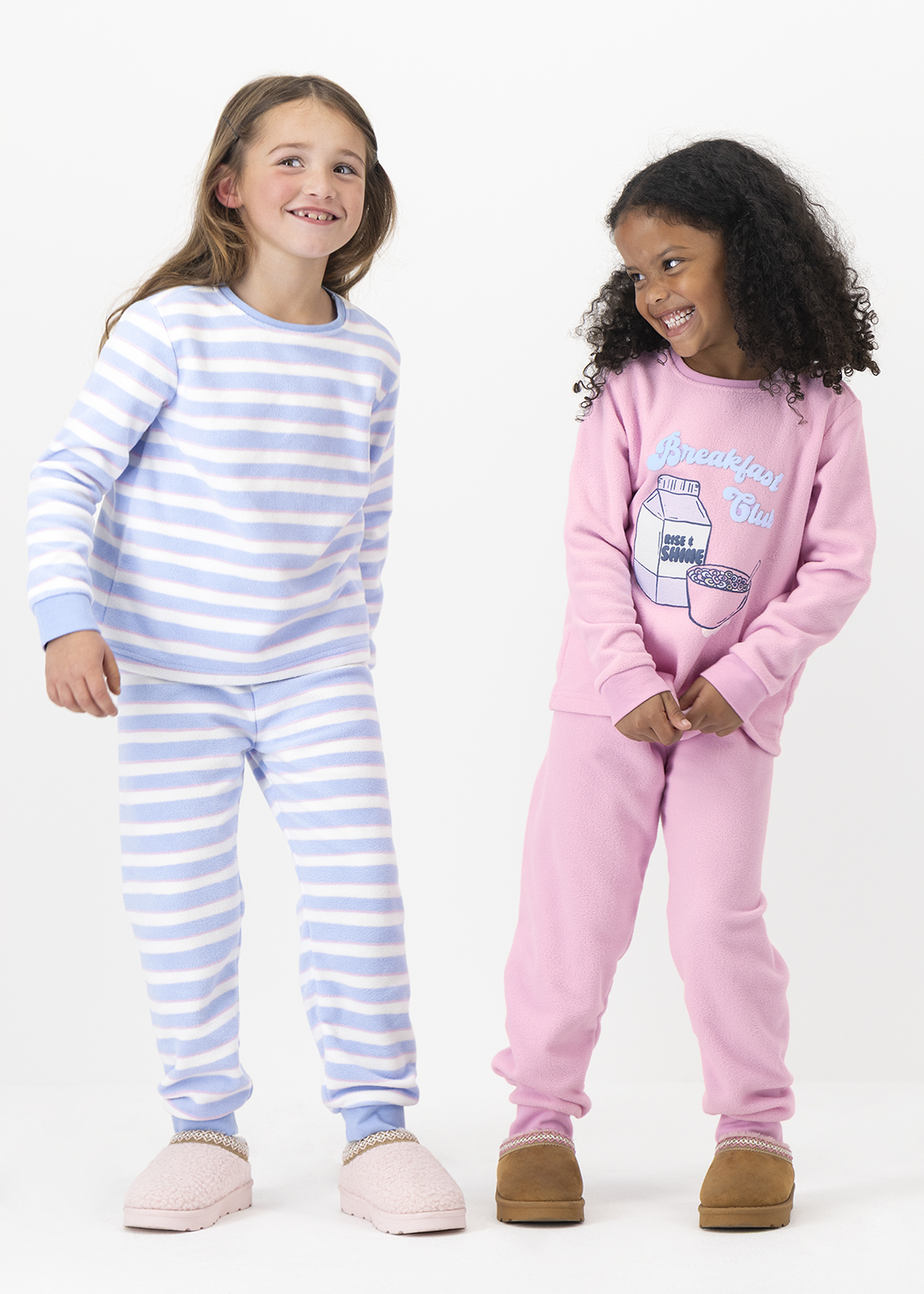 Cereal Micro Polar Fleece Pyjamas 2 Pack