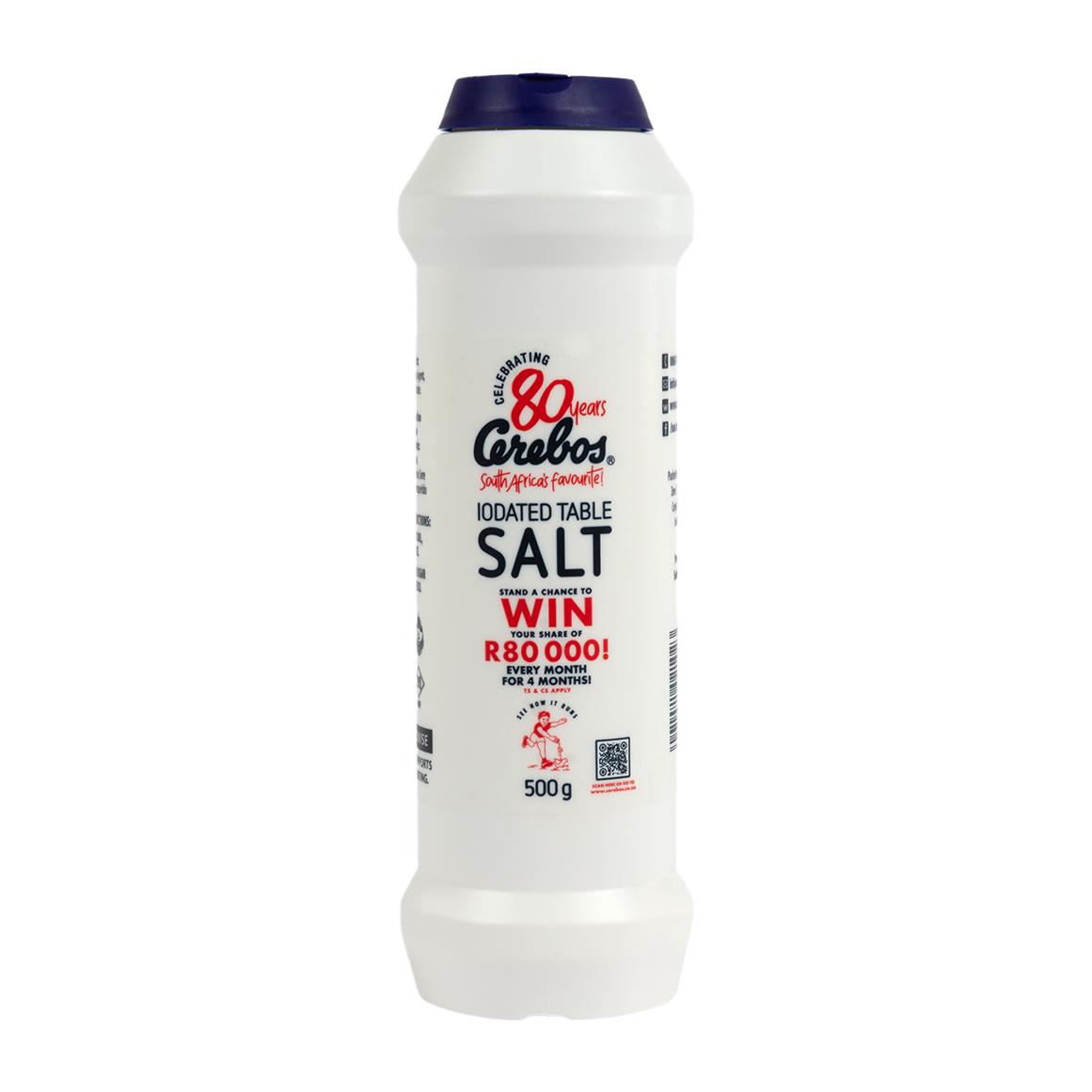 Cerebos Iodated Table Salt 500 g