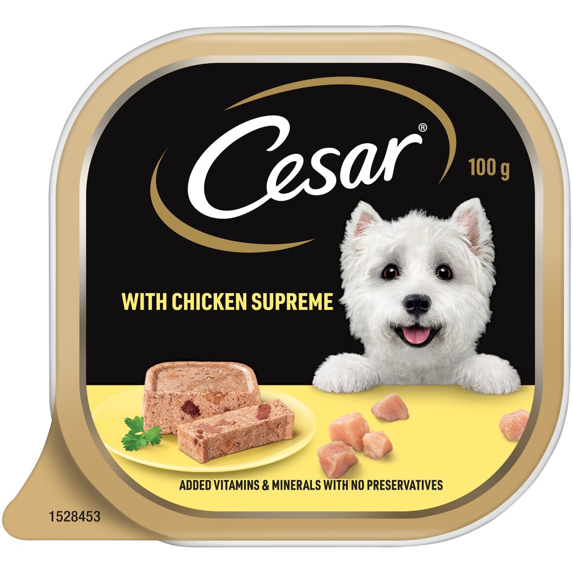 Cesar with Chicken Supreme Dog Food 100 g