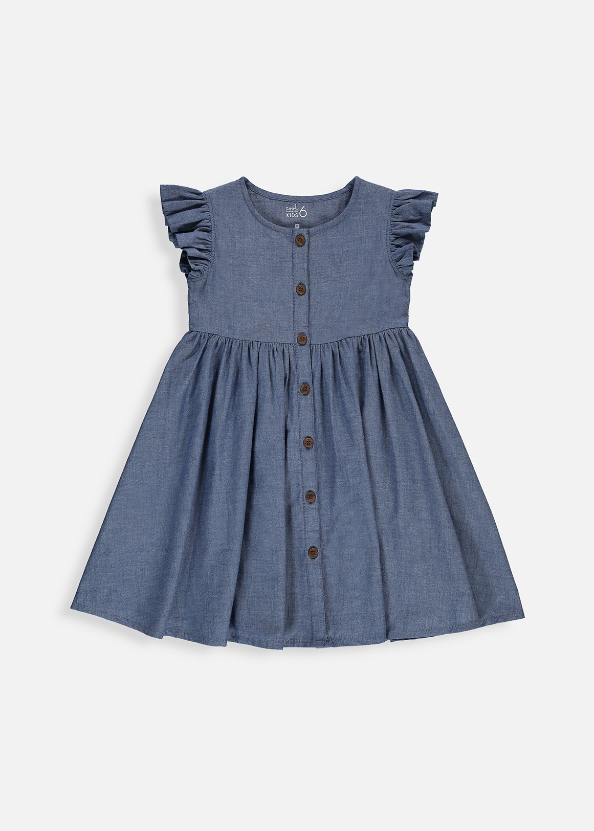 Chambray Cotton Dress | Woolworths.co.za