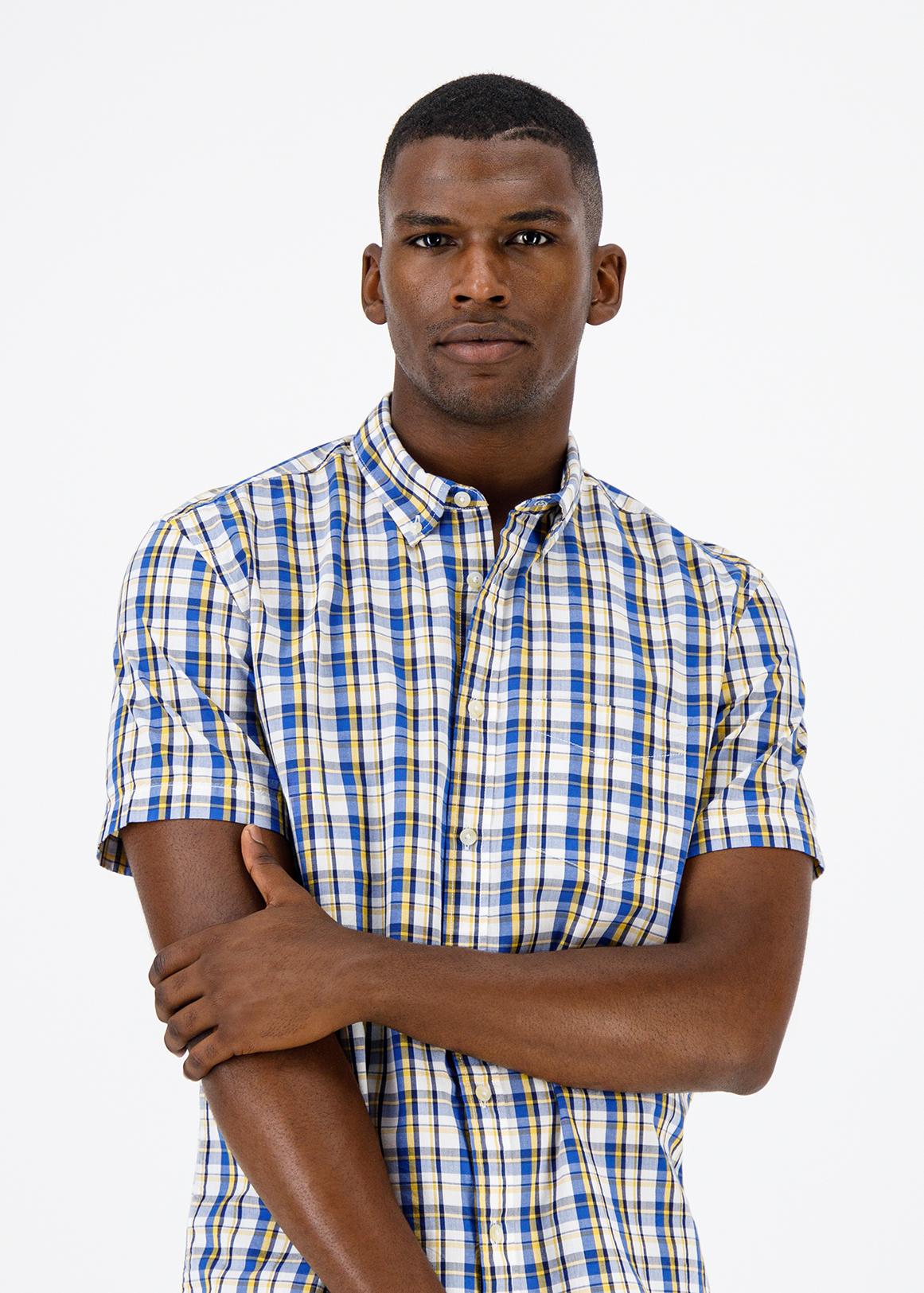 Checked Cotton Shirt