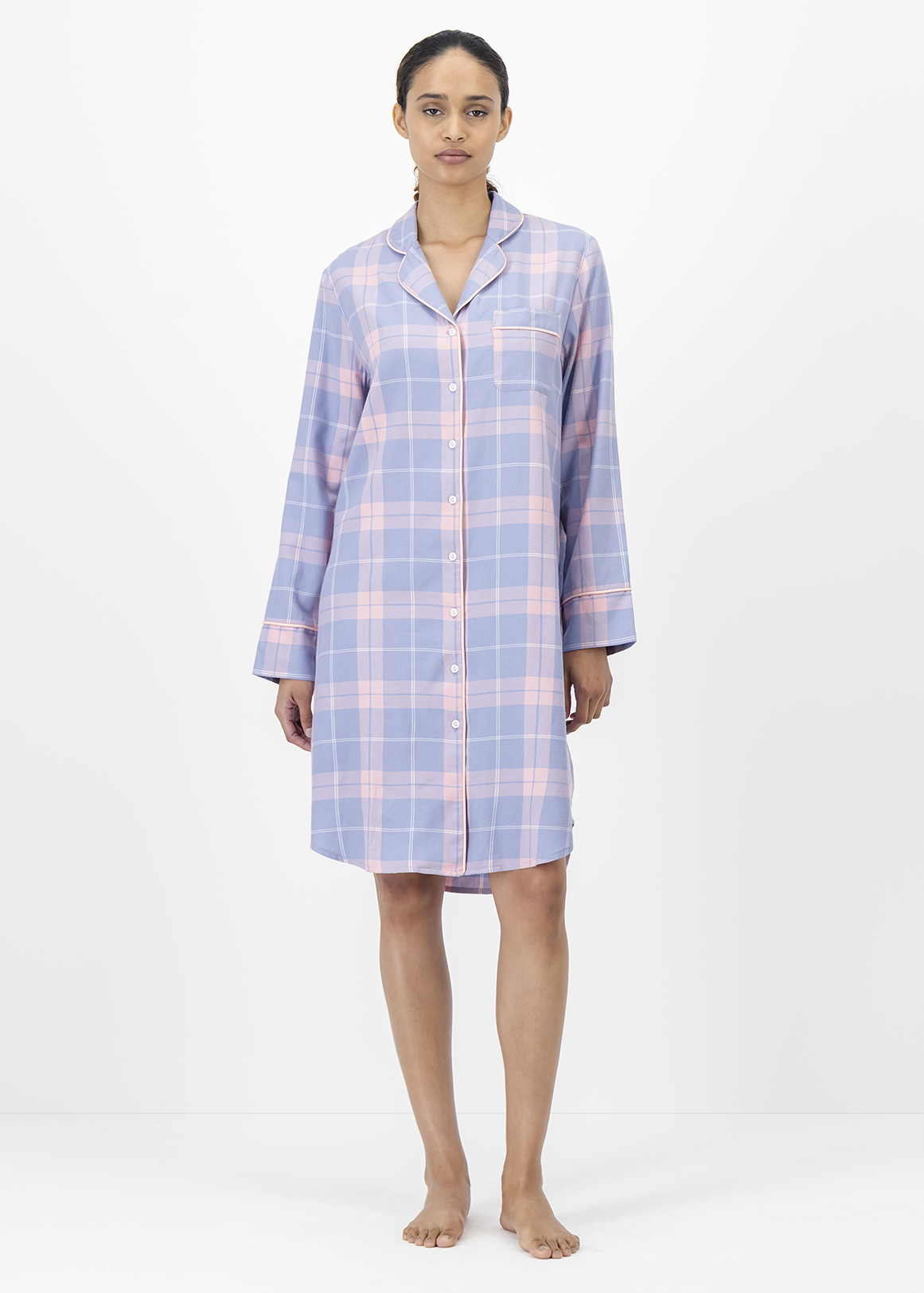 Check Flannel Nightshirt