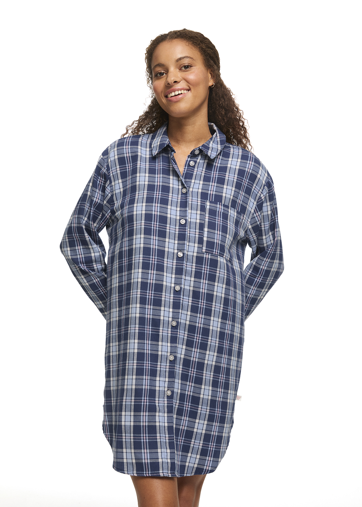 Check Flannel Nightshirt