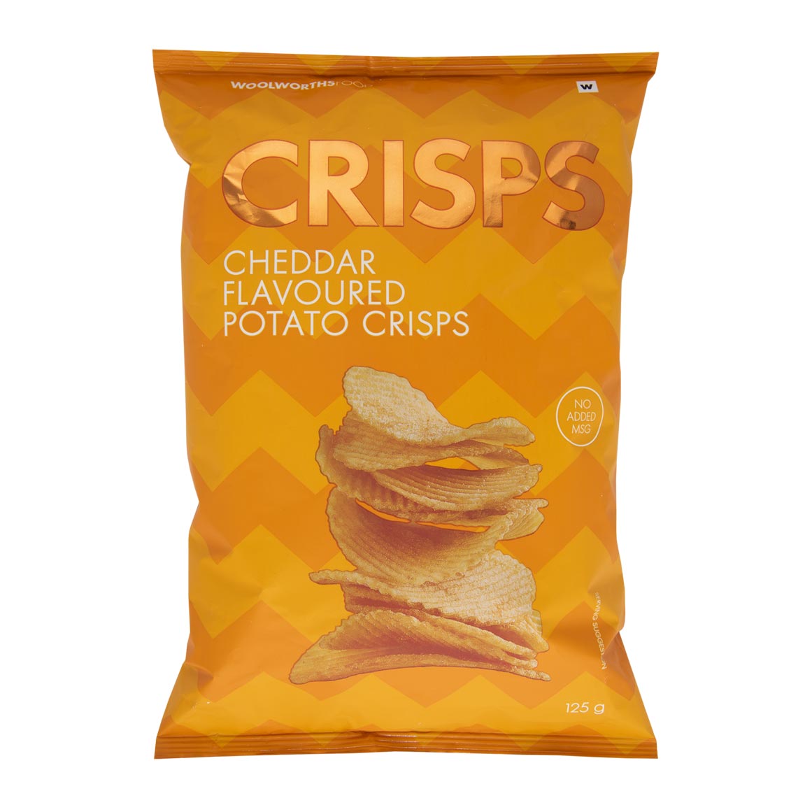 Cheddar Flavoured Crisps 125 g