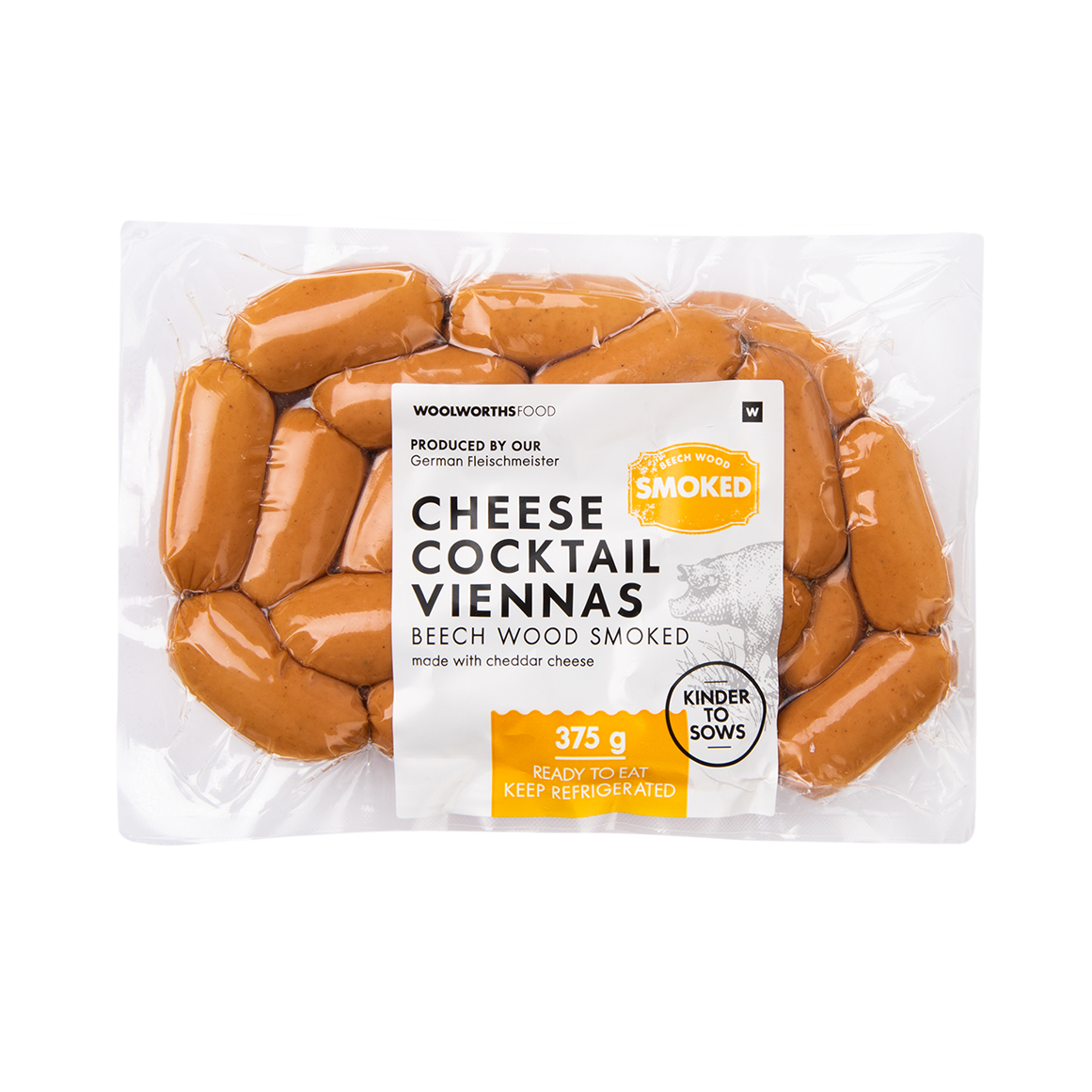 Cheese Cocktail Viennas 375 g
