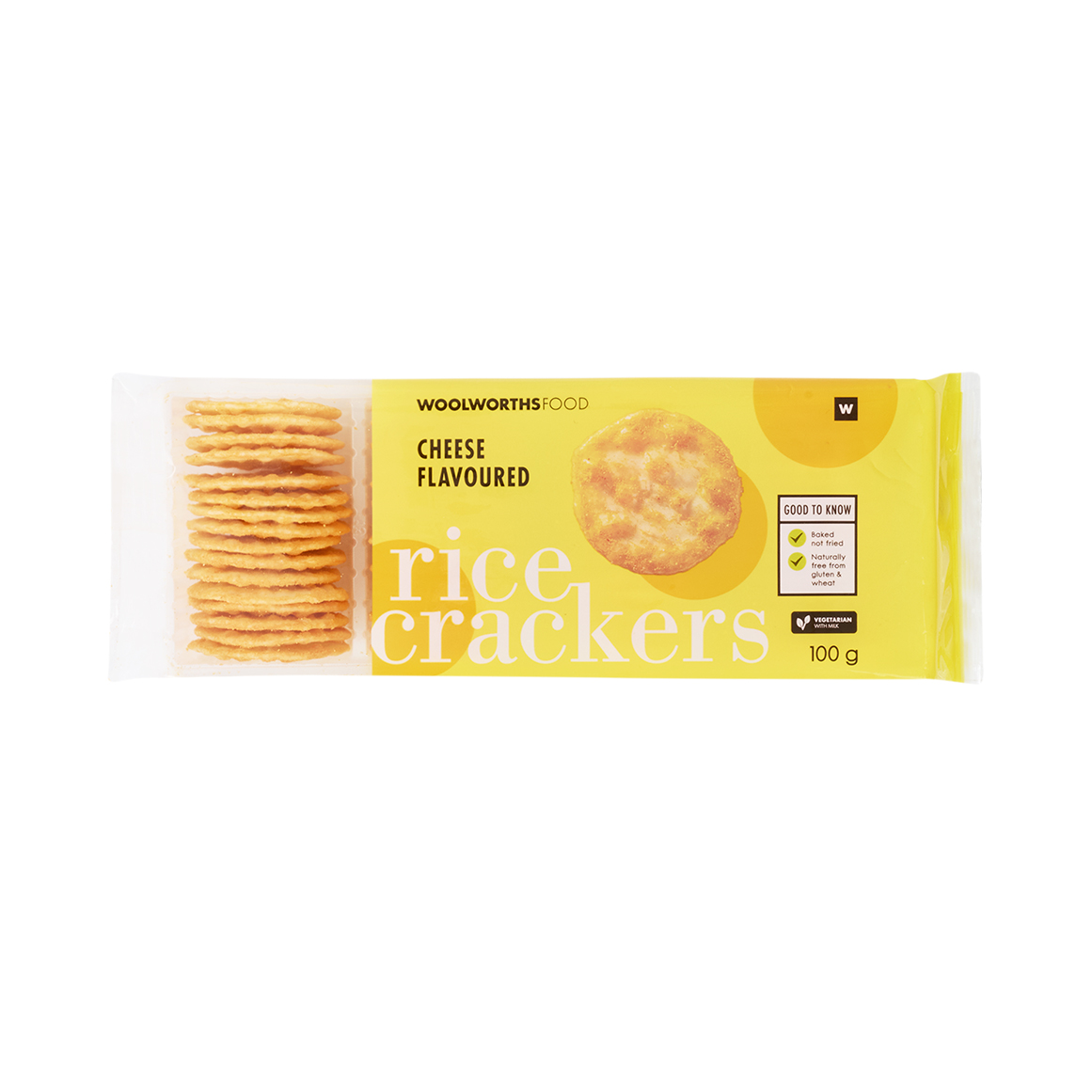 Cheese Flavoured Rice Crackers 100 g