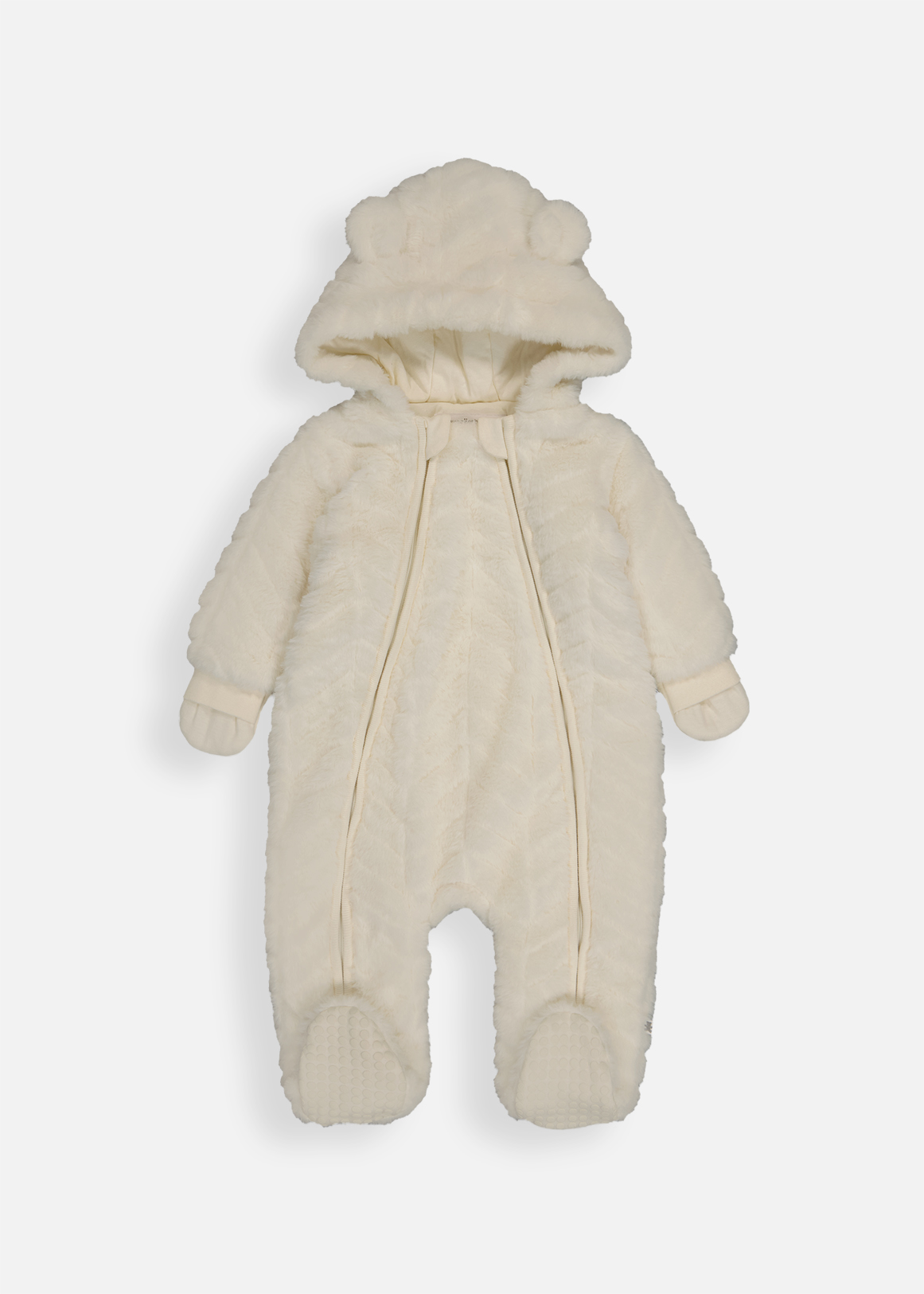 Chevron Fur Jumpsuit