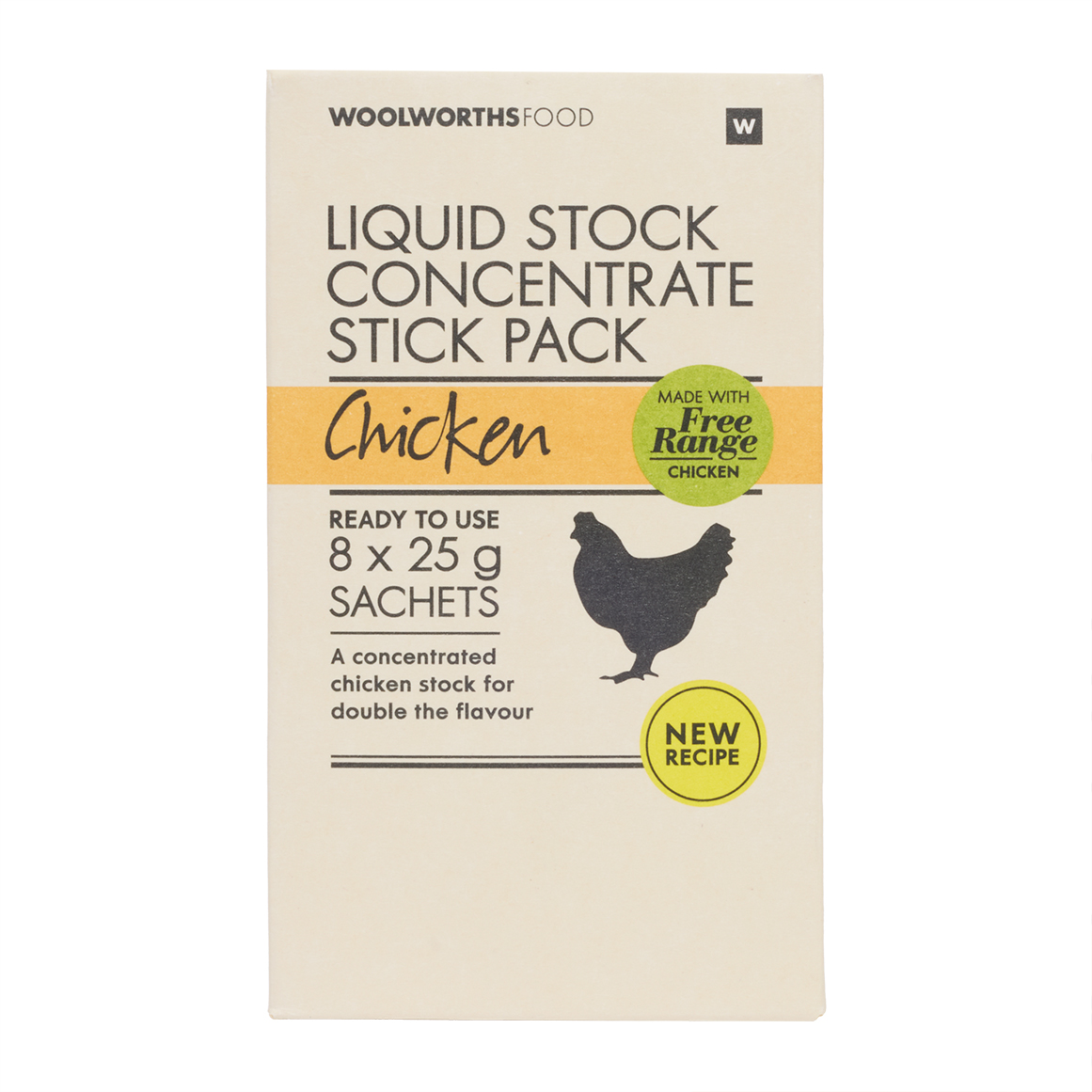 Chicken Liquid Stock Concentrate Sachets 8 x 25 g