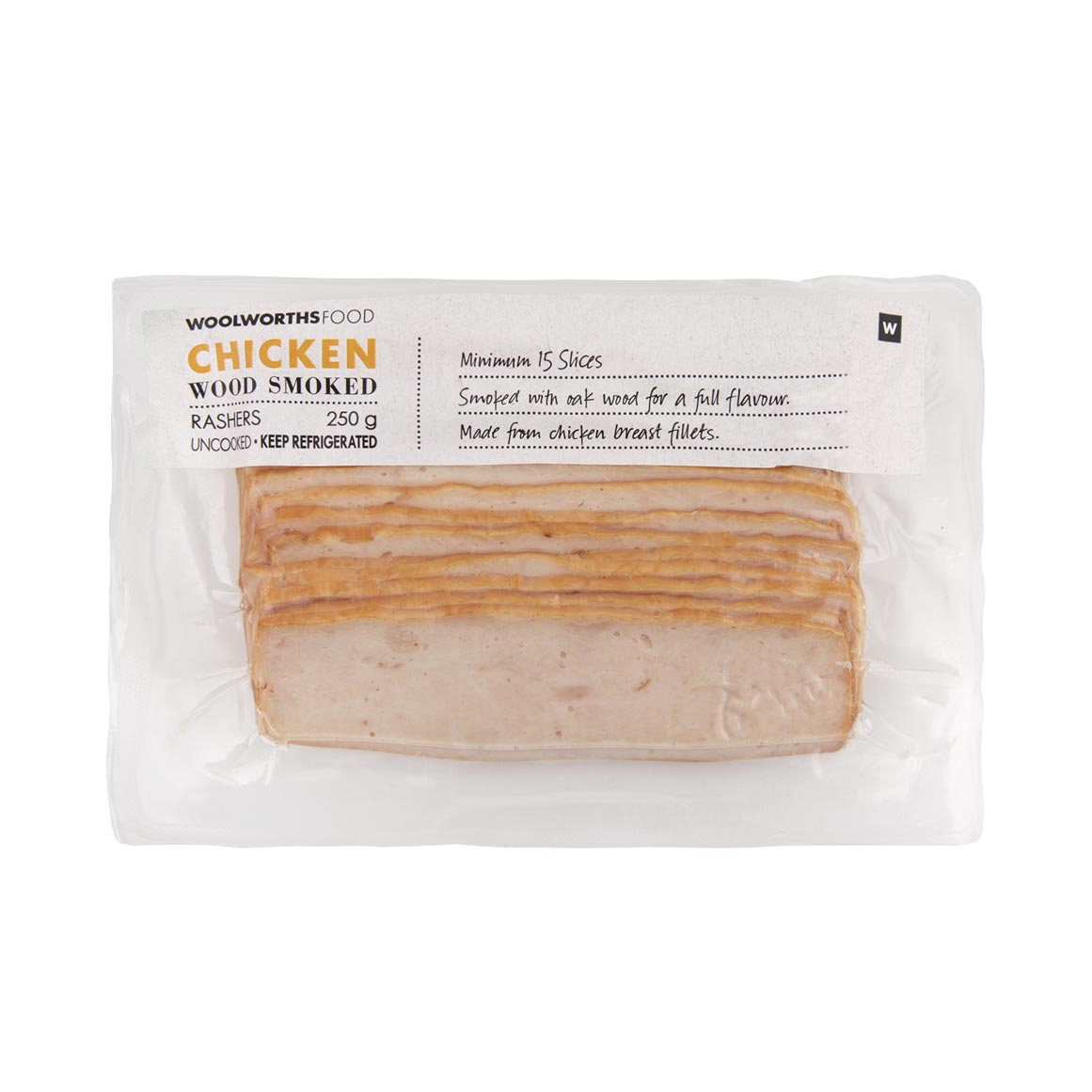 Chicken Rashers 250 g | Woolworths.co.za