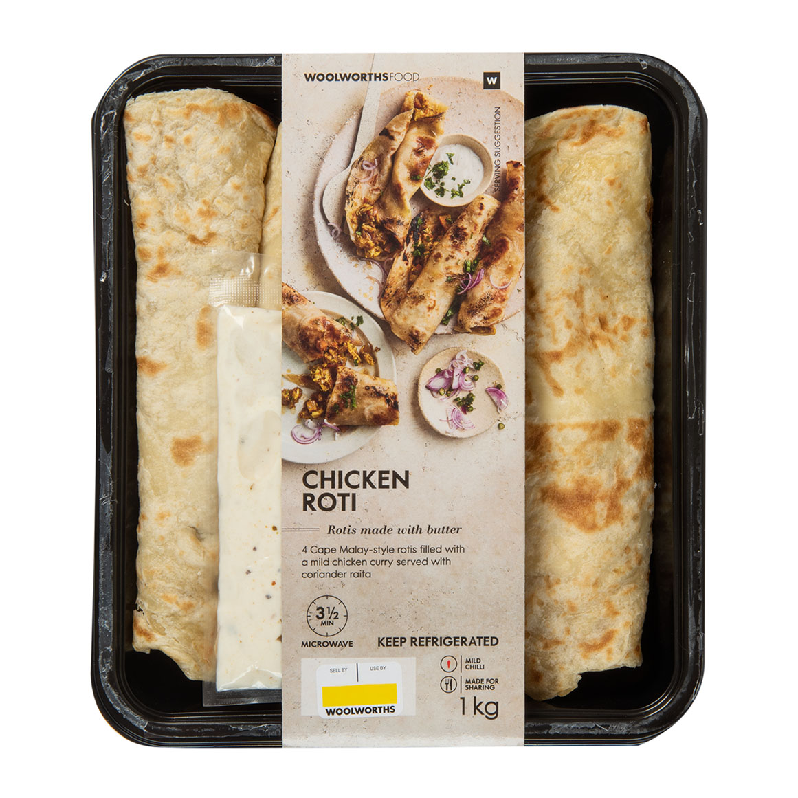 Chicken Roti 1 kg | Woolworths.co.za
