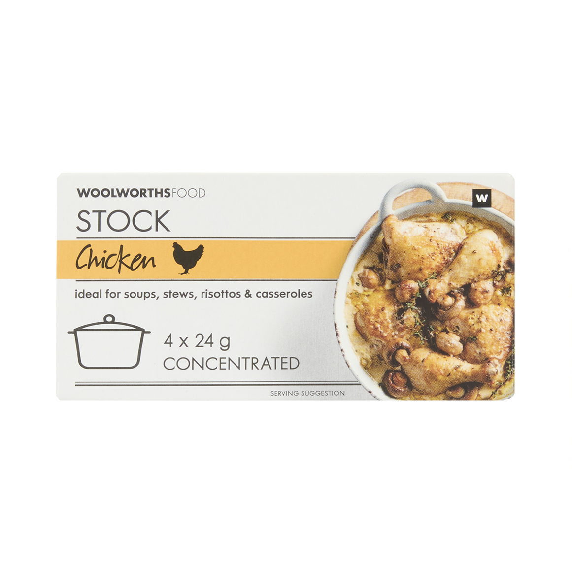 Chicken Stock Concentrate Tubs 4 x 24 g