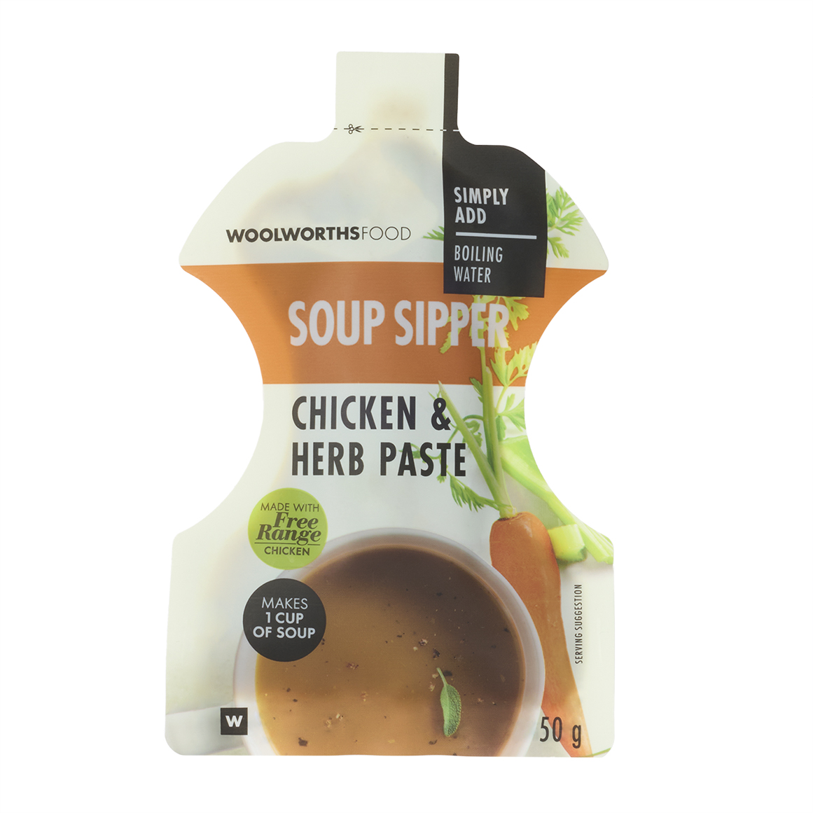 Chicken and Herb Paste Soup Sippers 50 g