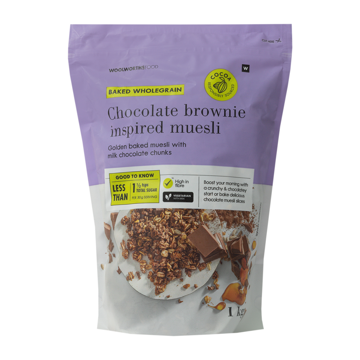 Chocolate Brownie Inspired Muesli 1 kg
