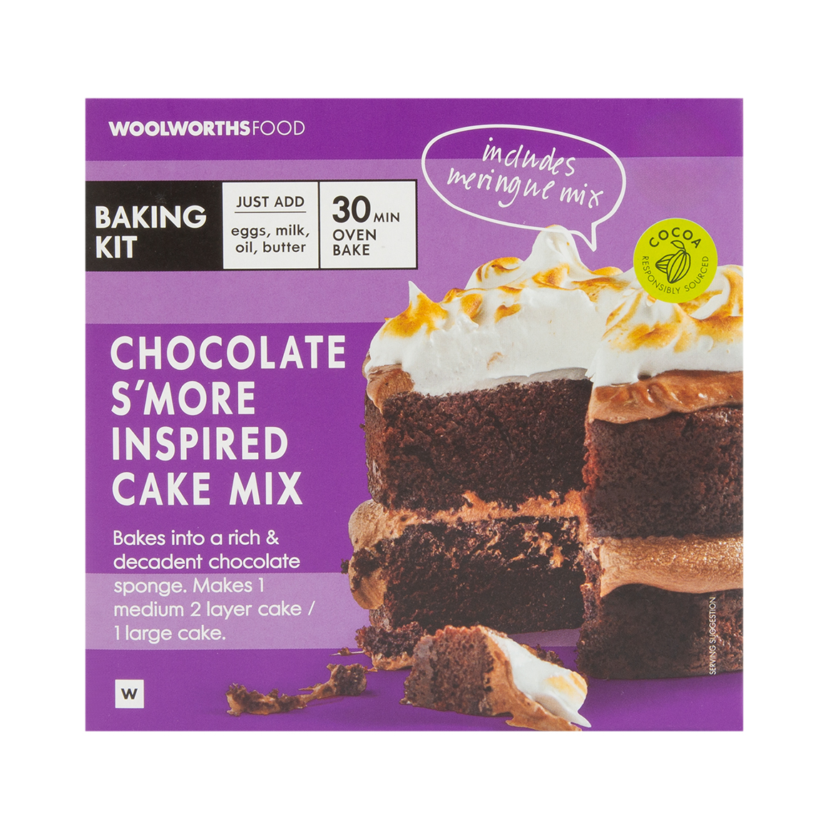 Chocolate S'More Inspired Cake Mix 552 g - Main Image