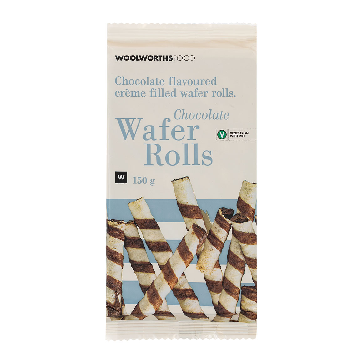 Chocolate Wafer Rolls 150 g | Woolworths.co.za