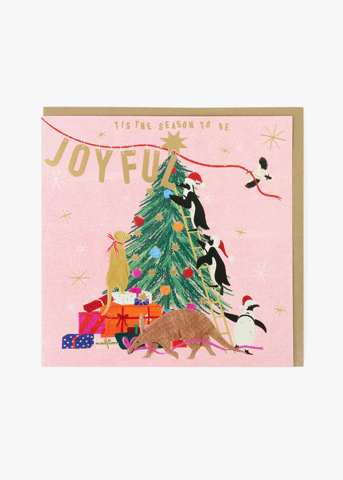 Christmas Candy Cane Gift Card
