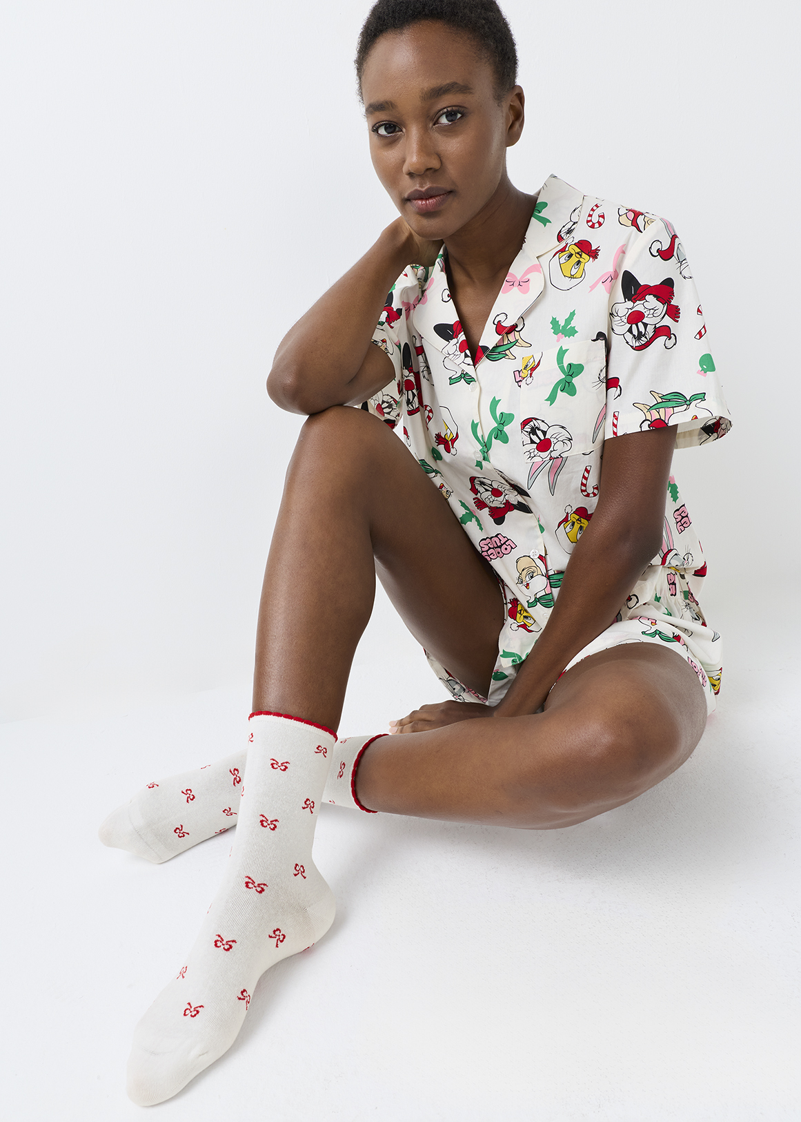 Christmas Cotton Rich Socks