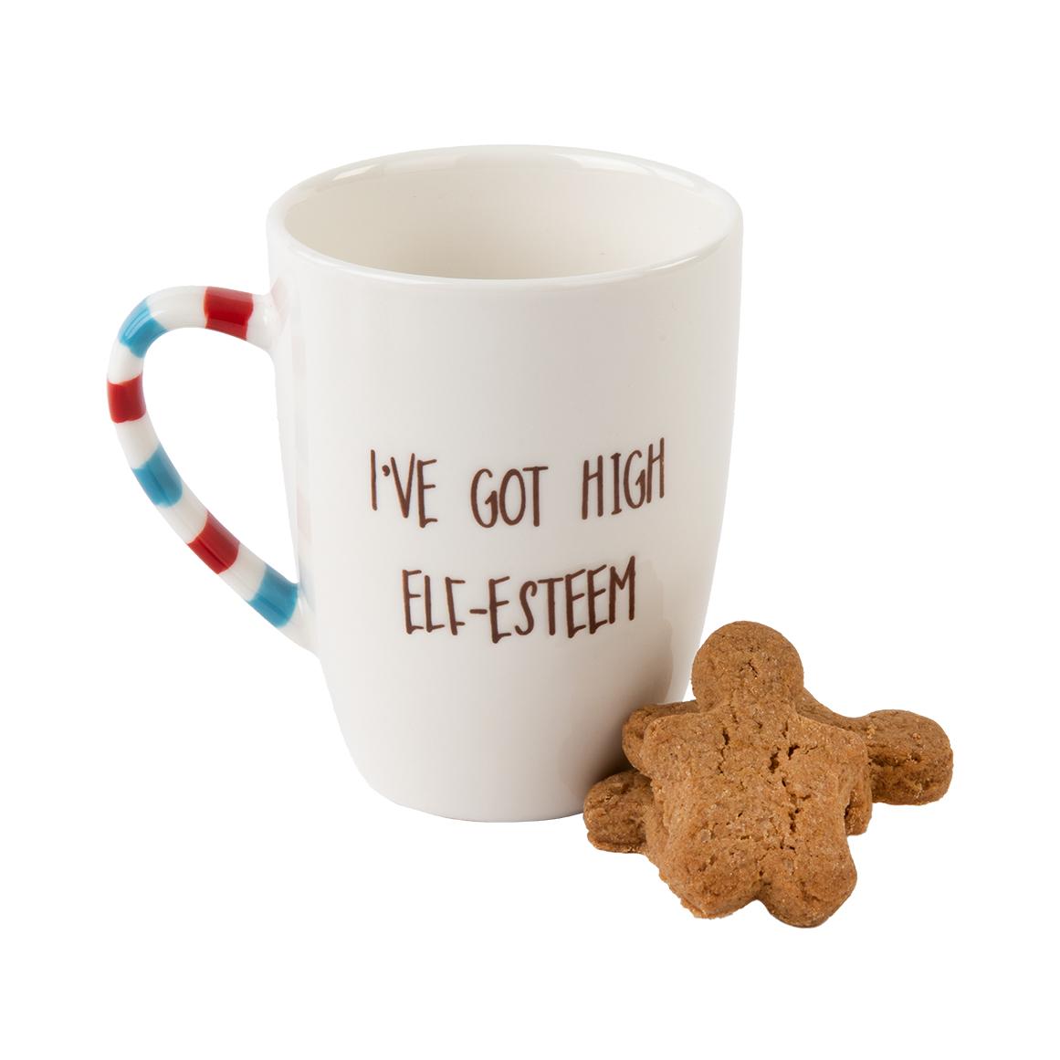 Gingerbread Cookie Personalized Christmas Mugs