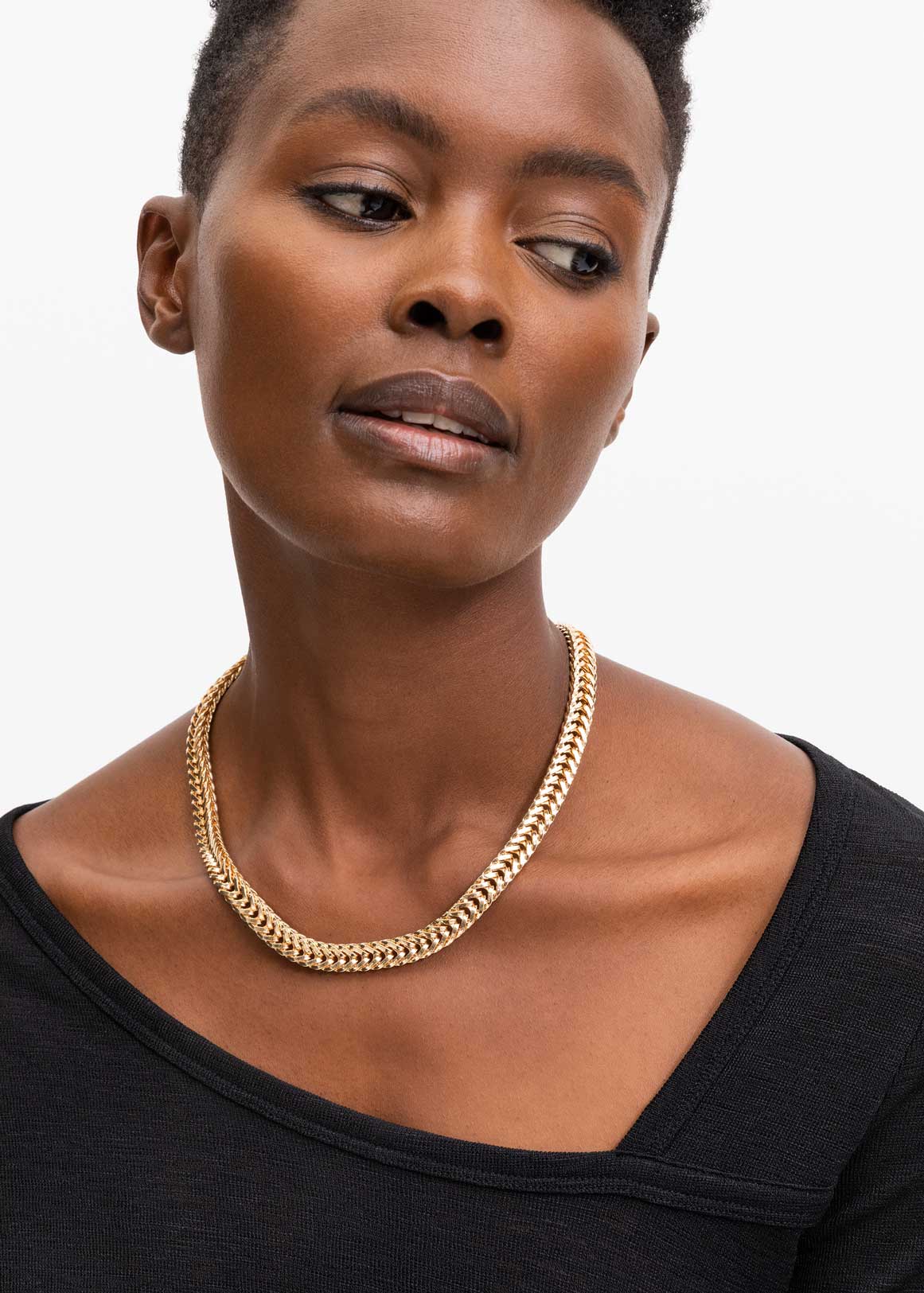 Chunky Snake Chain Necklace | Woolworths.co.za