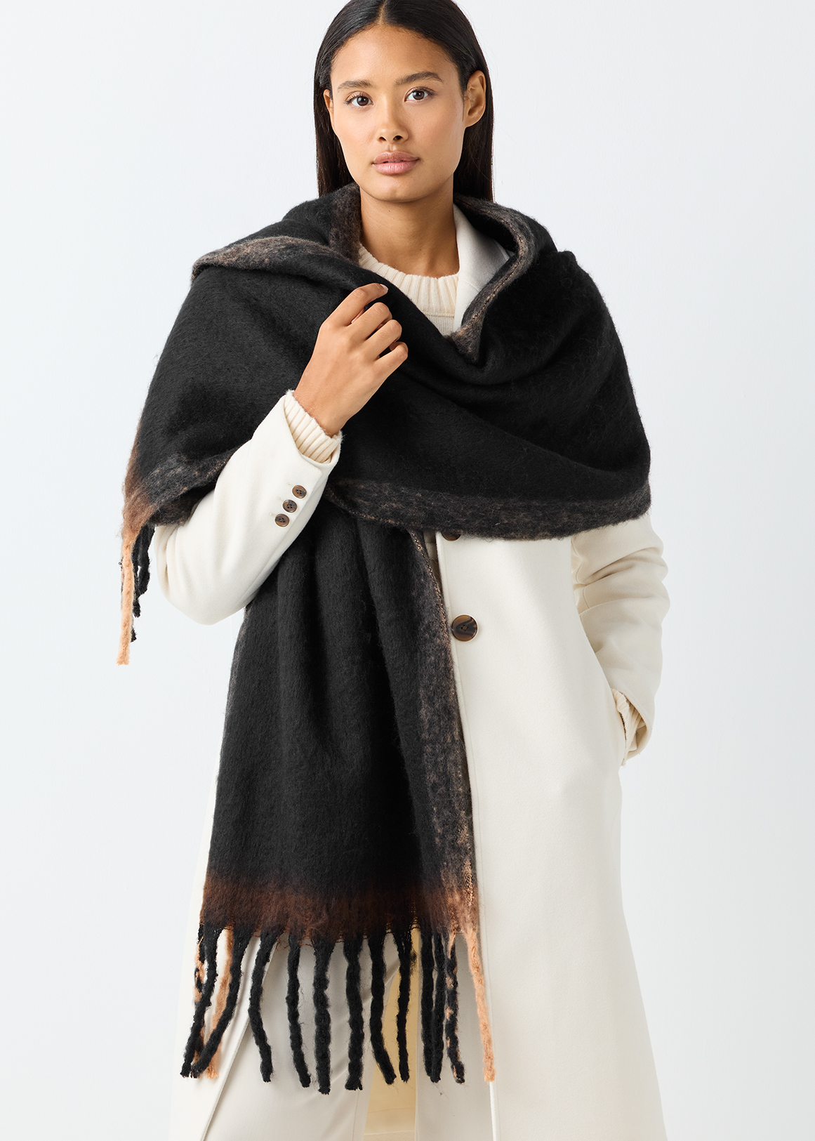 Chunky Tassel Scarf