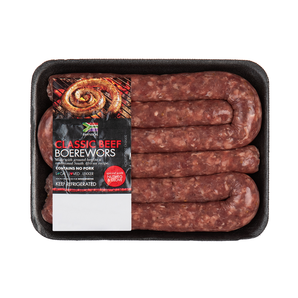 Classic Beef Boerewors Avg 500 g