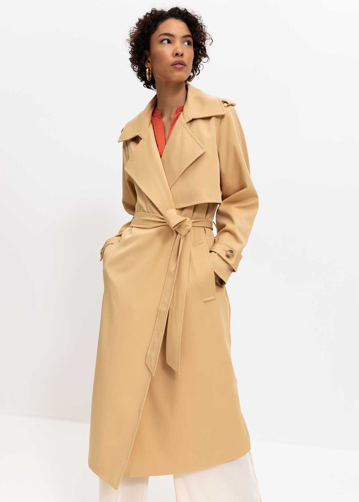 Classic Belted Trench Coat | Woolworths.co.za